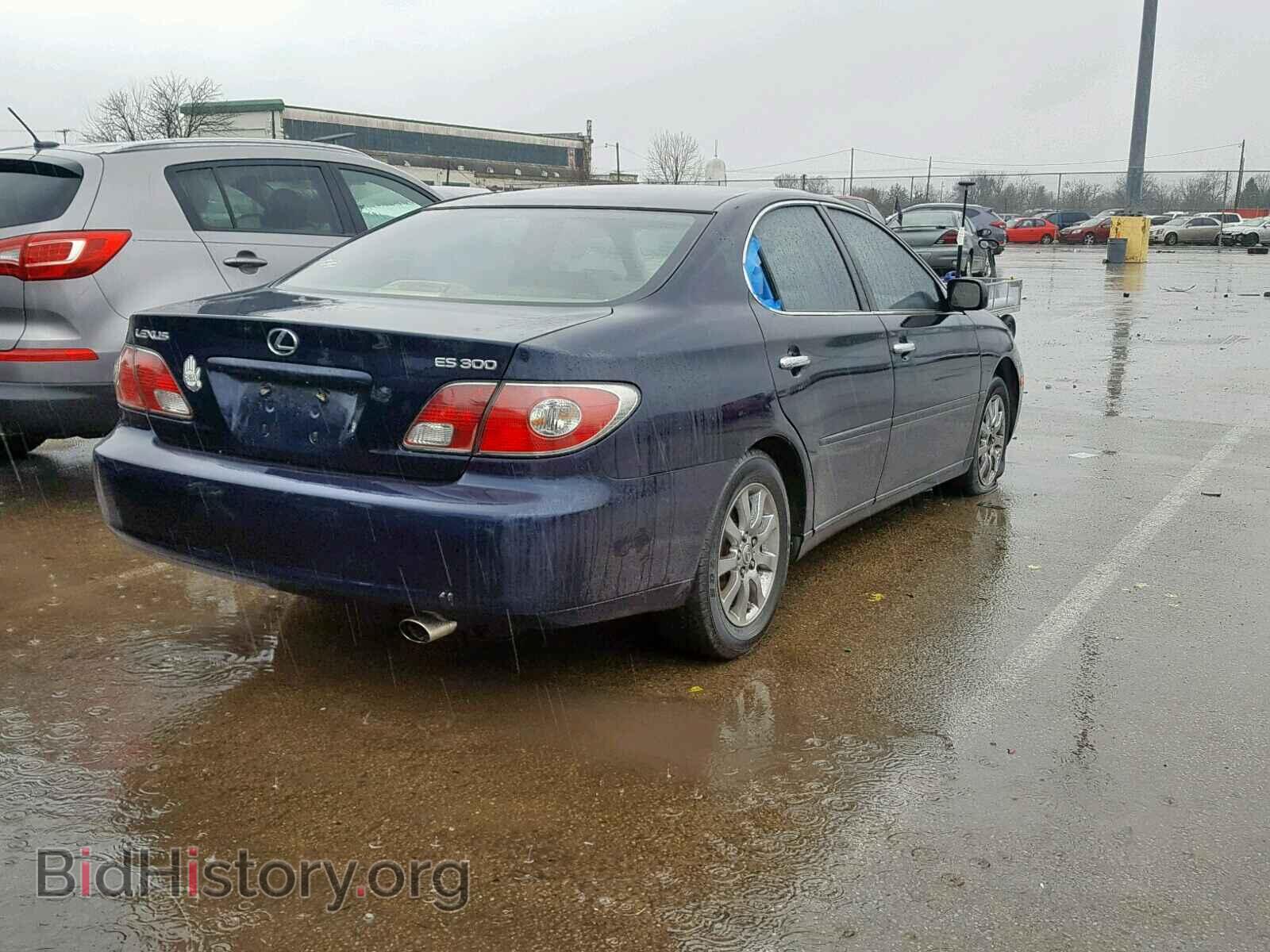 2003 LEXUS ES300 - VIN: JTHBF30G736008294 - Фото 4