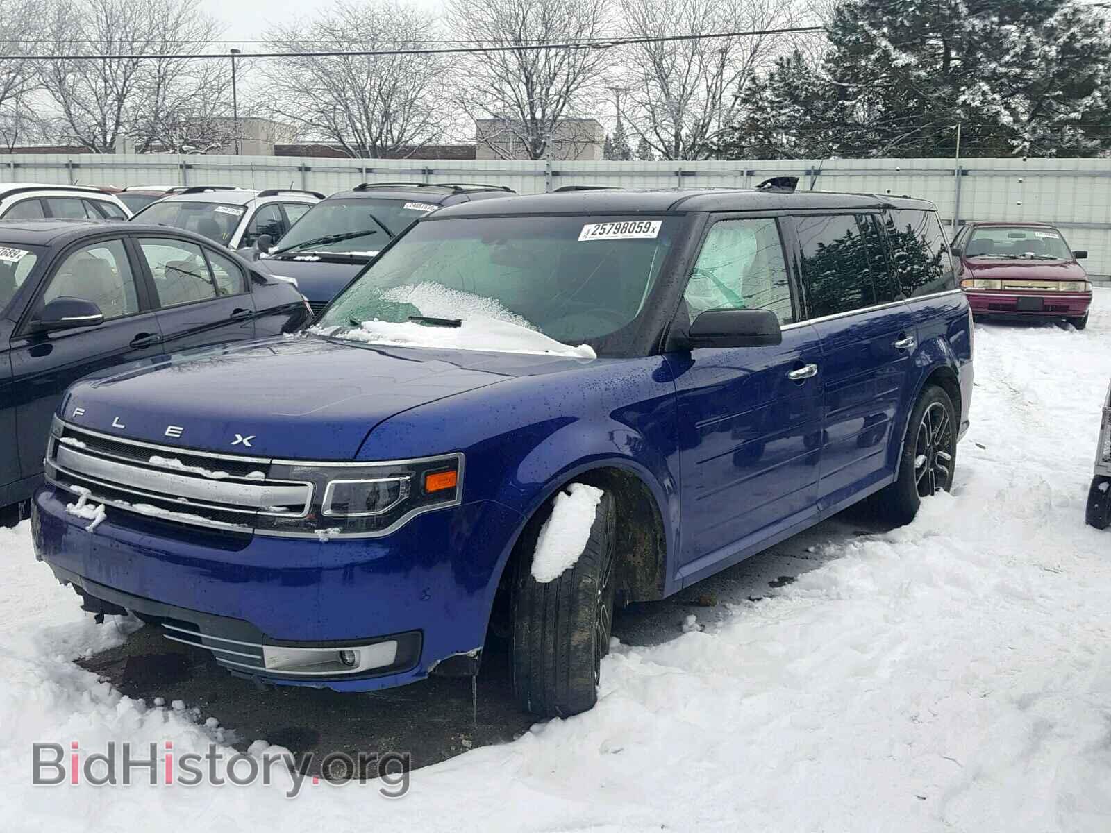 2014 FORD FLEX LIMIT - VIN: 2FMHK6DT3EBD12805 - Фото 2