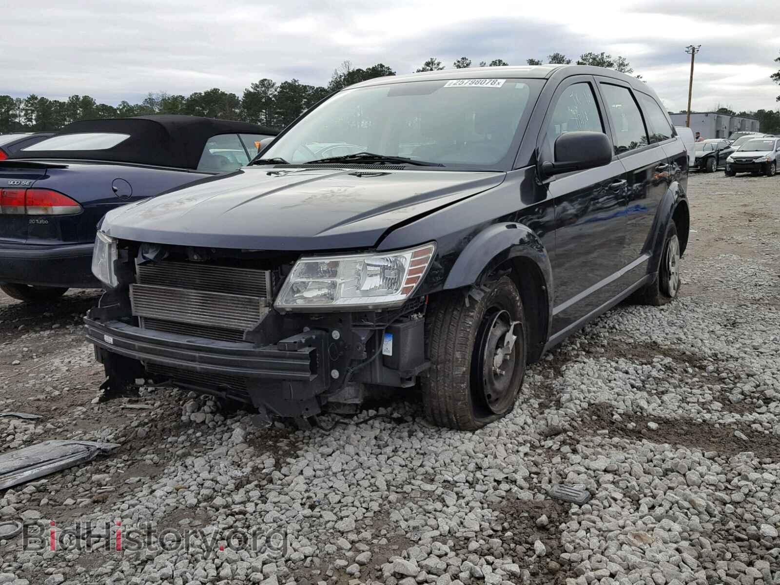 2012 DODGE JOURNEY - VIN: 3C4PDCAB0CT340969 - Фото 2