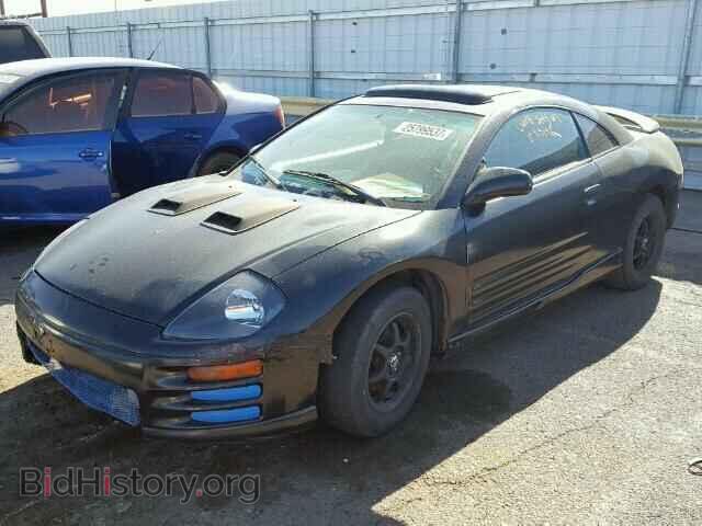 2001 MITSUBISHI ECLIPSE - VIN: 4A3AC84H11E215222 - Photo 2