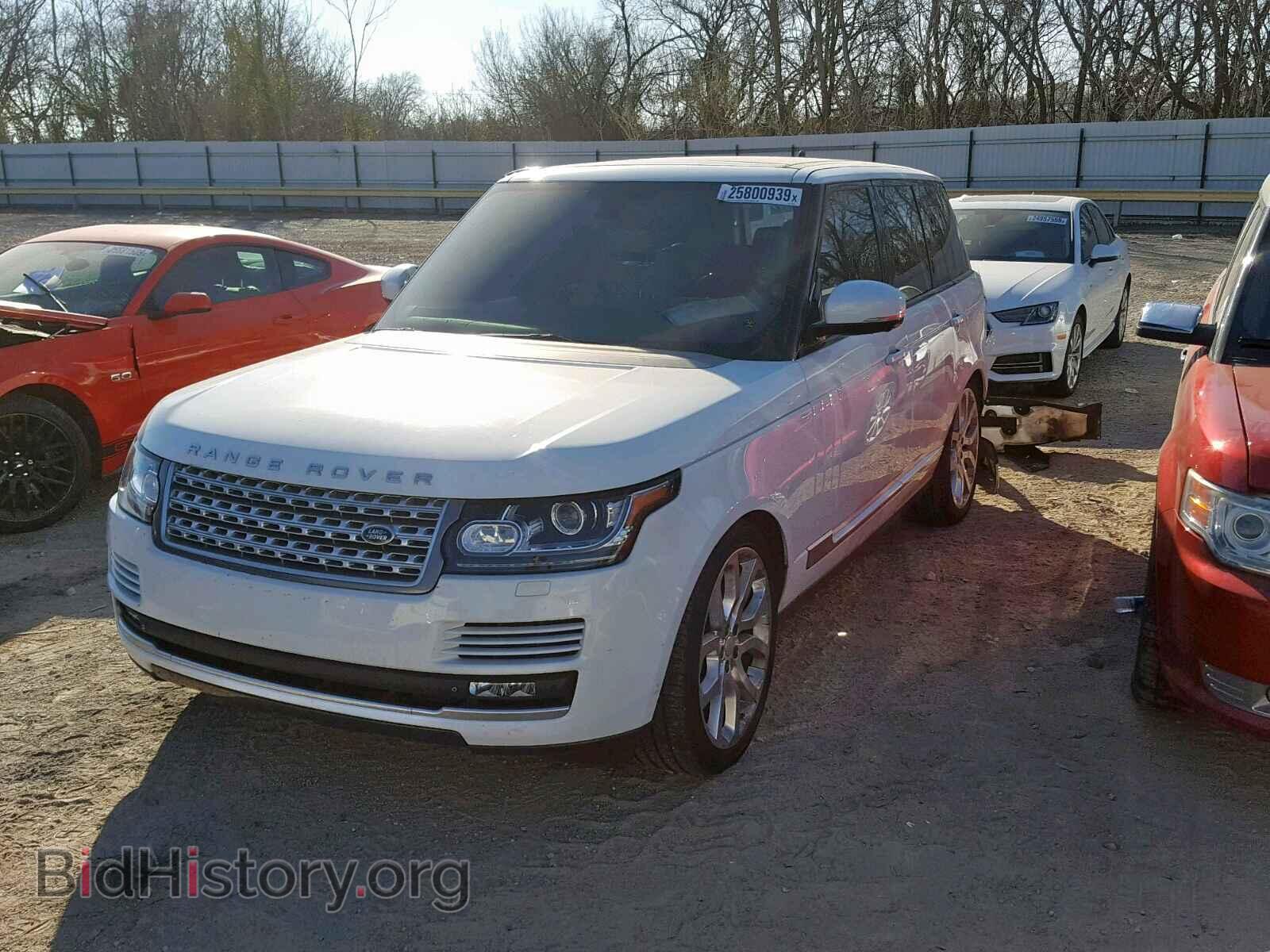 2015 LAND ROVER RANGE ROVE - VIN: SALGS2VFXFA241660 - Photo 2