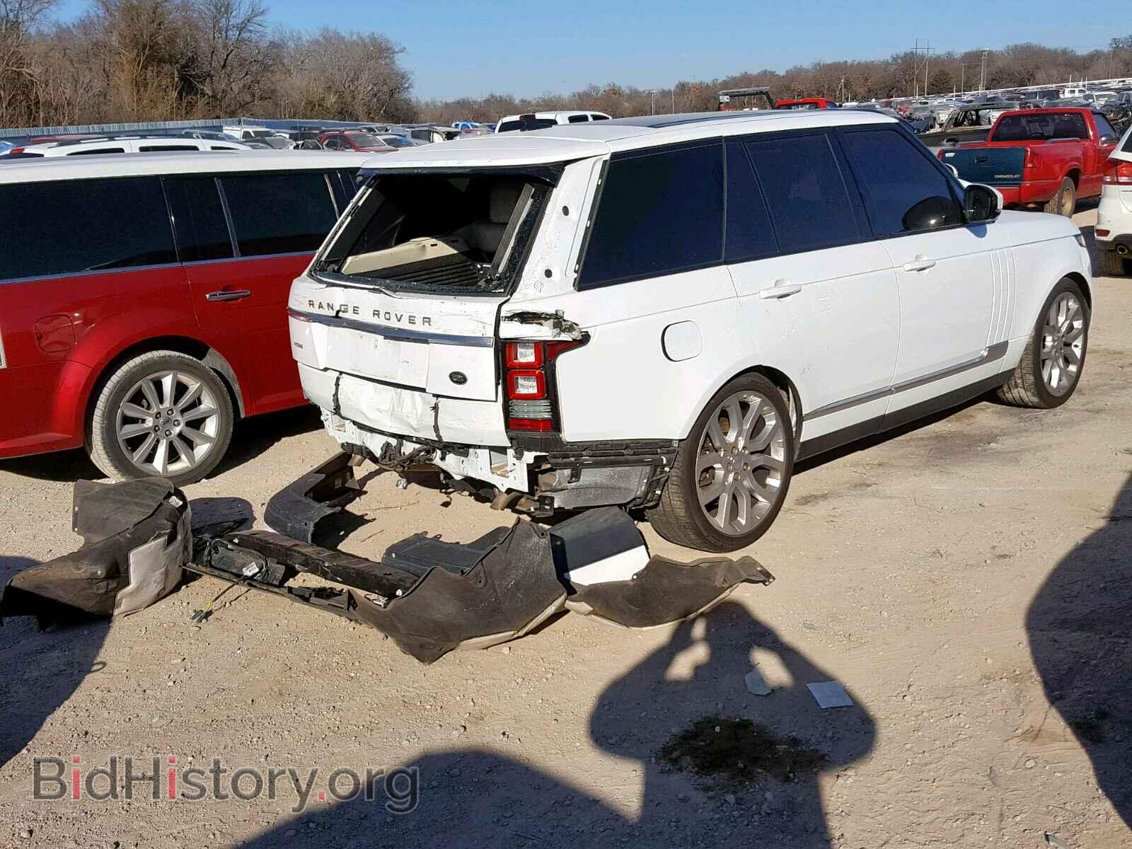 2015 LAND ROVER RANGE ROVE - VIN: SALGS2VFXFA241660 - Photo 4