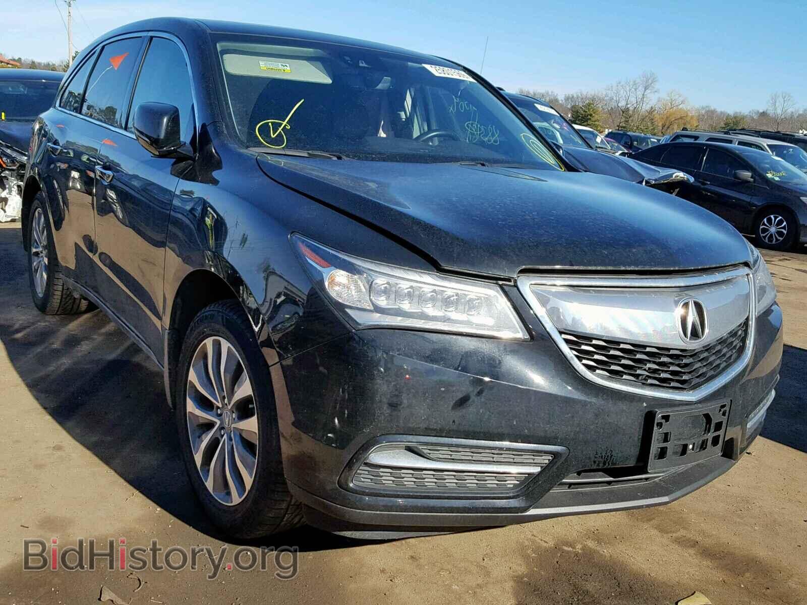 Photo 5FRYD4H66GB011764 - ACURA MDX 2016