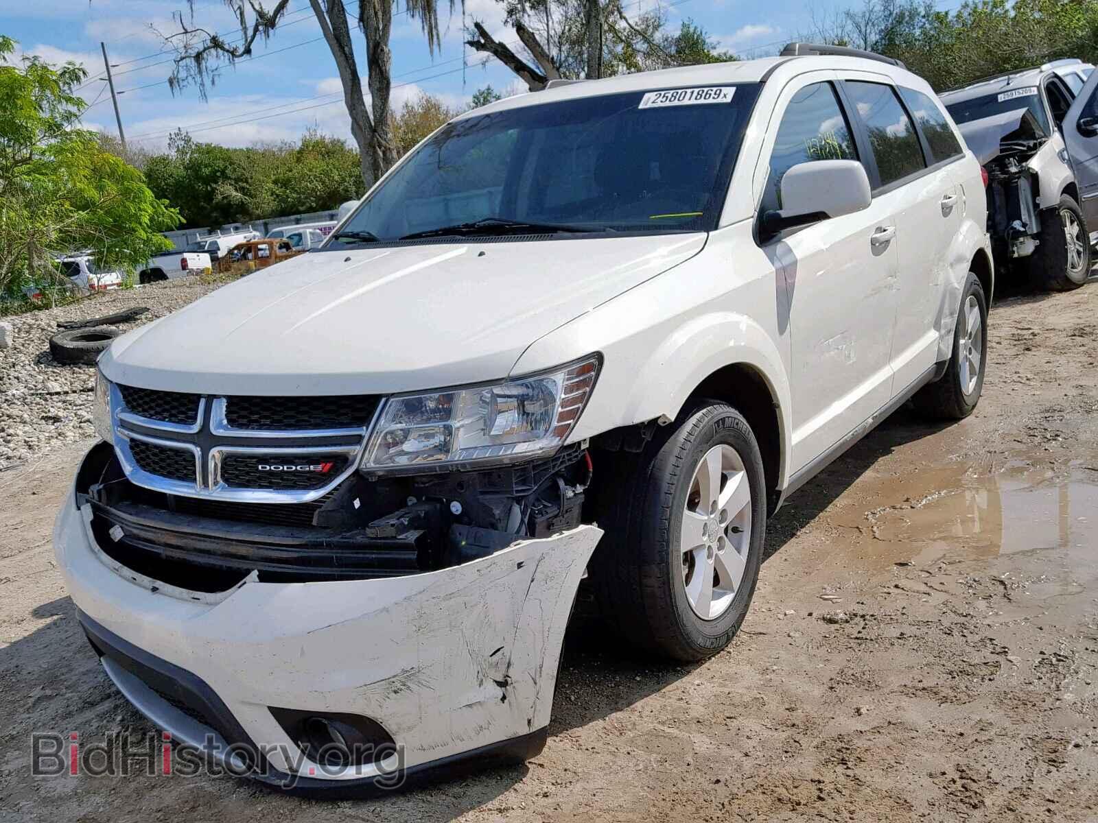 2012 DODGE JOURNEY SX - VIN: 3C4PDCBB5CT394296 - Фото 2