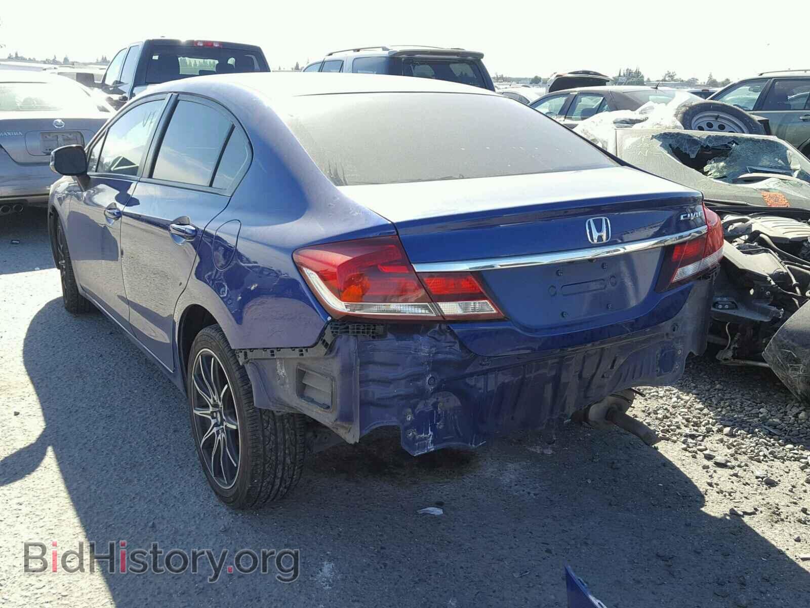 2013 HONDA CIVIC - VIN: 19XFB2F51DE277790 - Фото 3