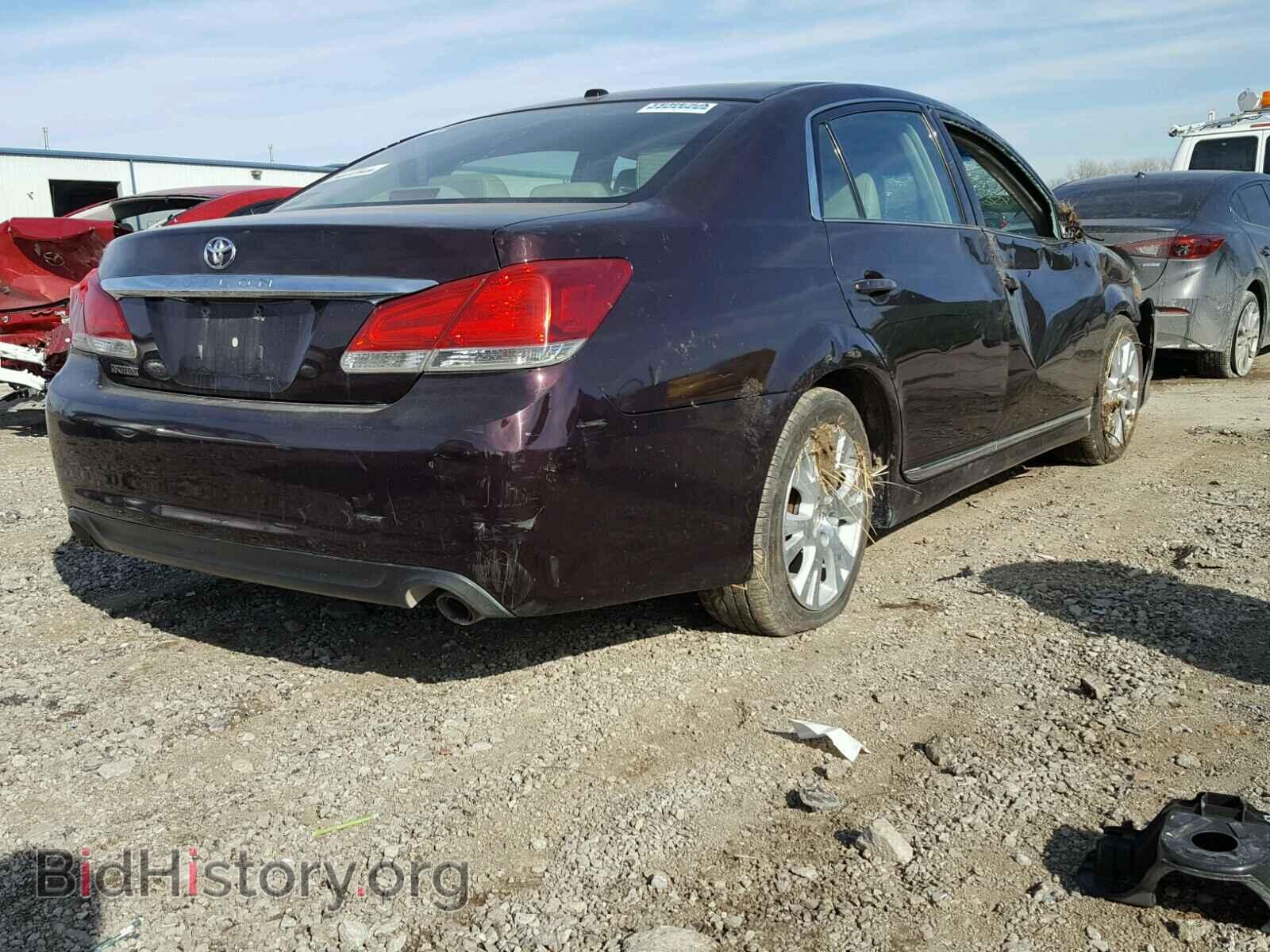 2012 TOYOTA AVALON - VIN: 4T1BK3DB3CU456356 - Фото 4