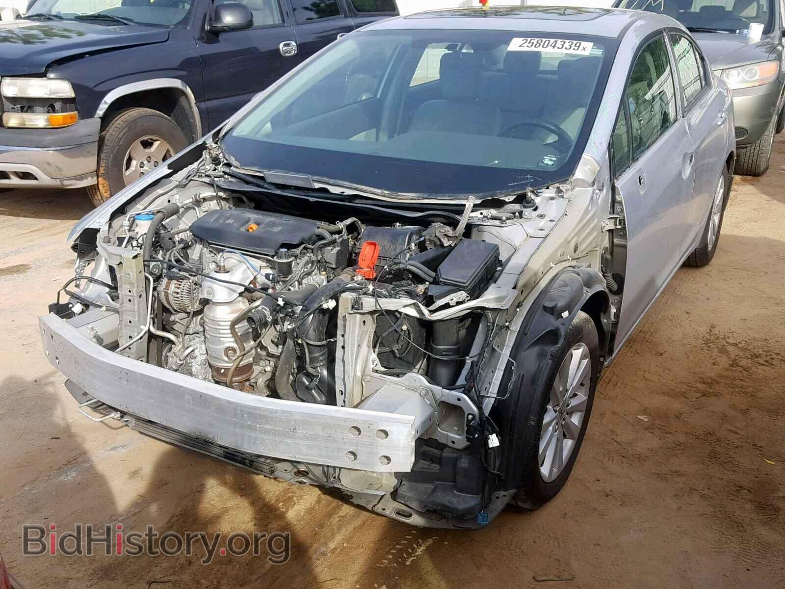 2012 HONDA CIVIC - VIN: 2HGFB2F94CH551054 - Фото 2