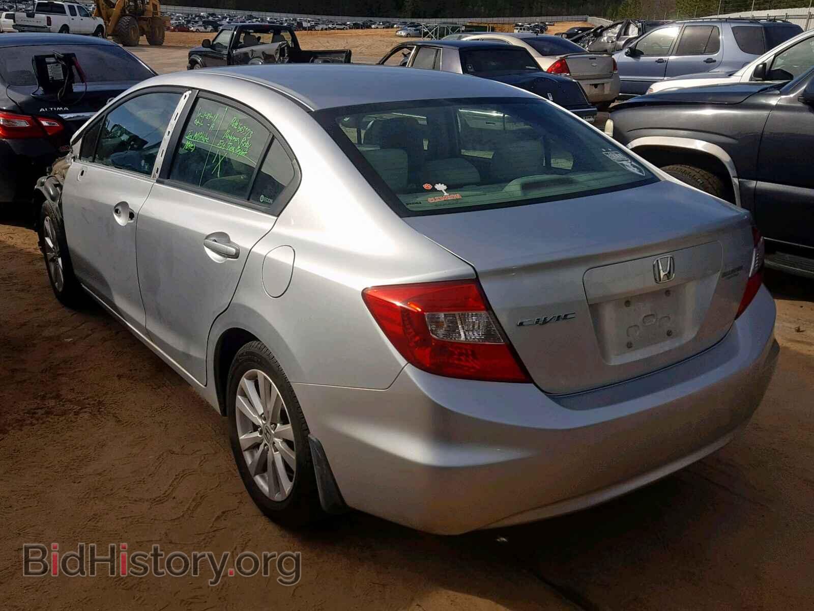 2012 HONDA CIVIC - VIN: 2HGFB2F94CH551054 - Фото 3