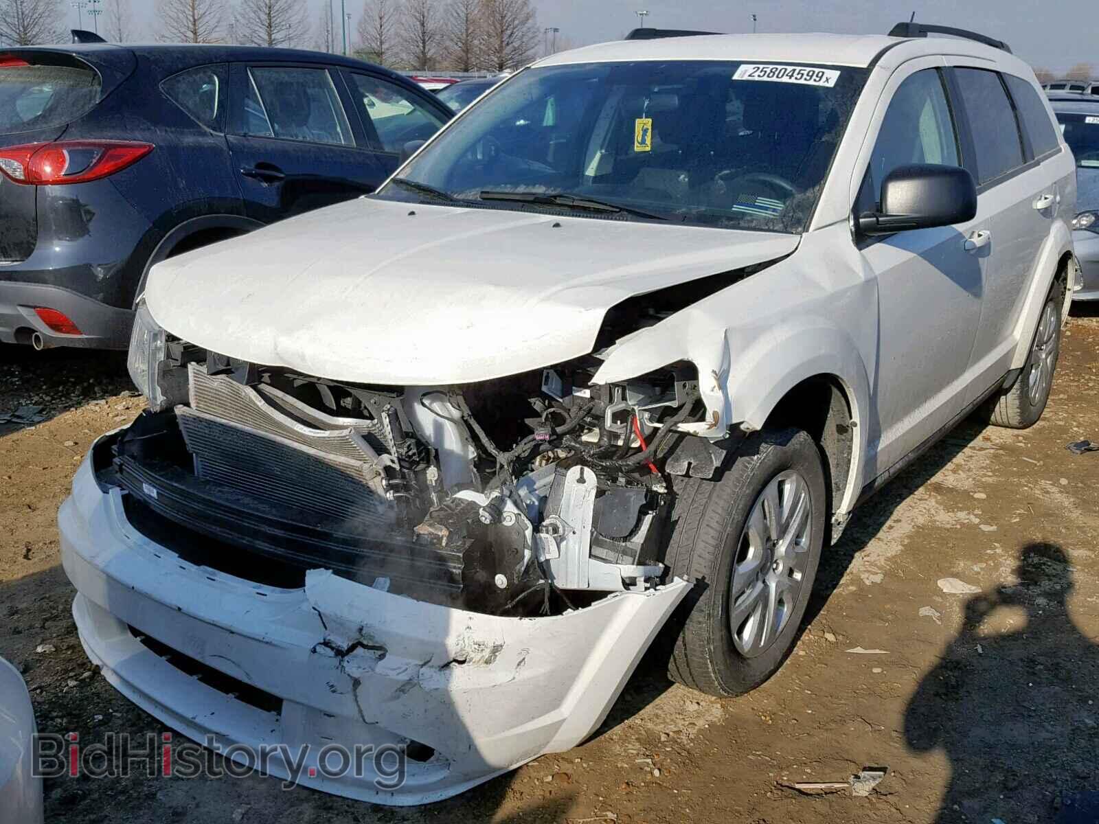 2017 DODGE JOURNEY SE - VIN: 3C4PDCAB9HT708332 - Фото 2
