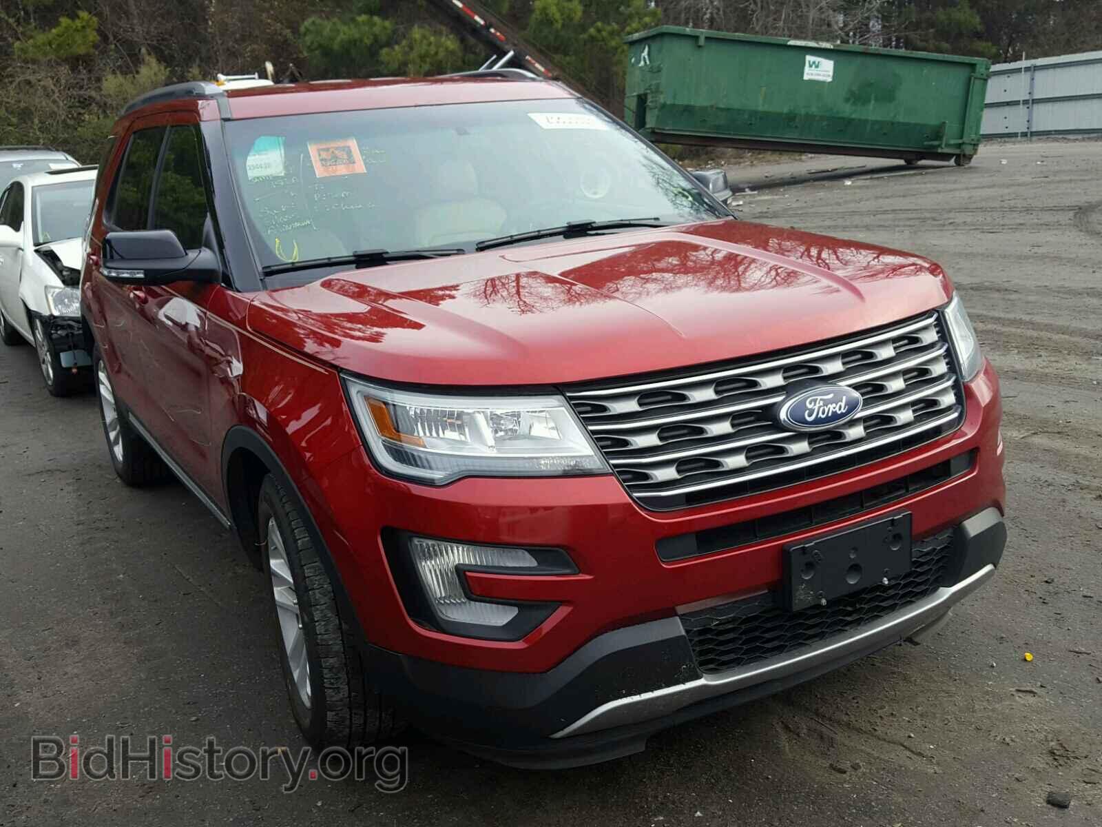 Фотография 1FM5K7D88GGB92676 - FORD EXPLORER 2016