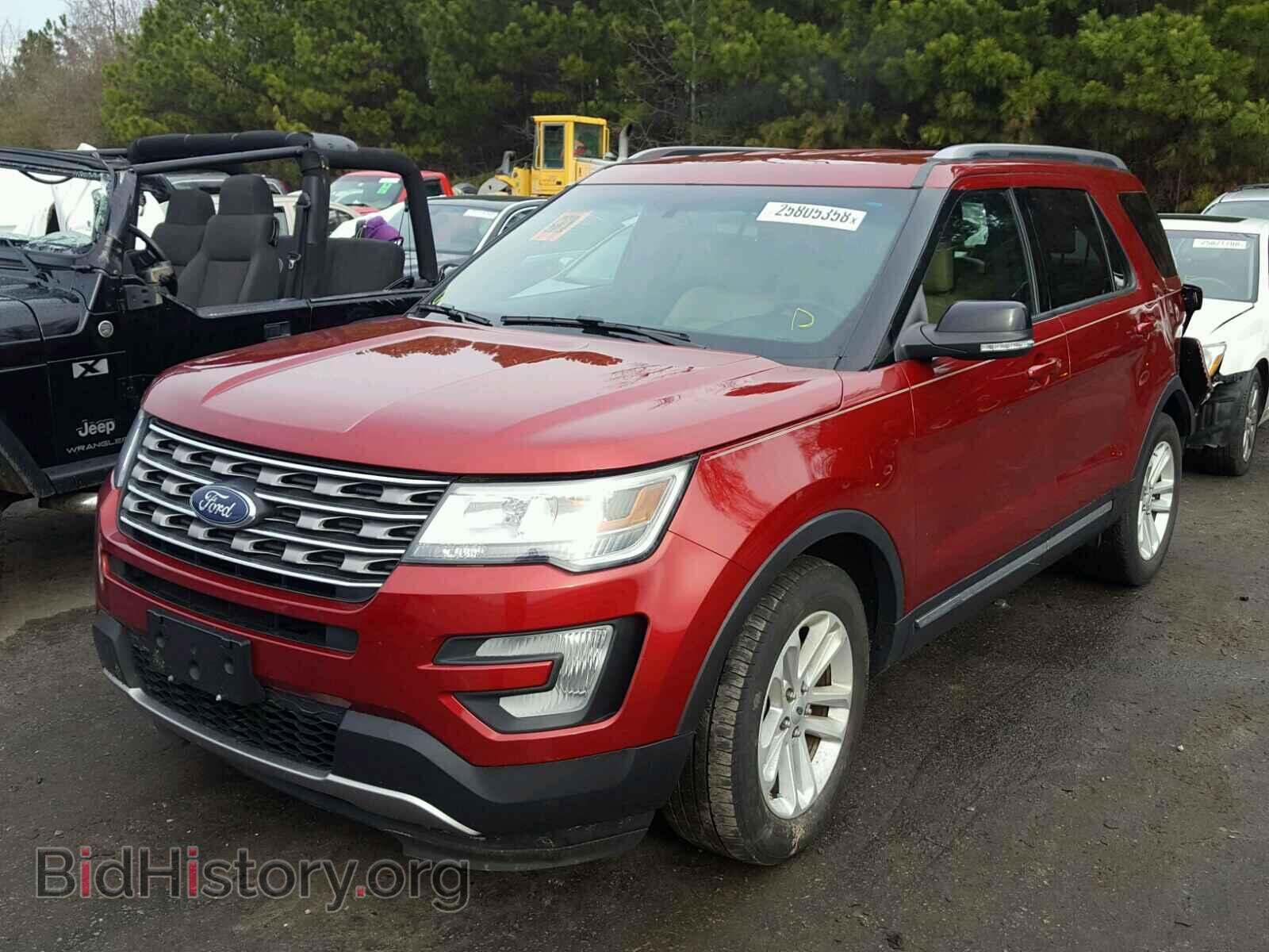 2016 FORD EXPLORER - VIN: 1FM5K7D88GGB92676 - Фото 2