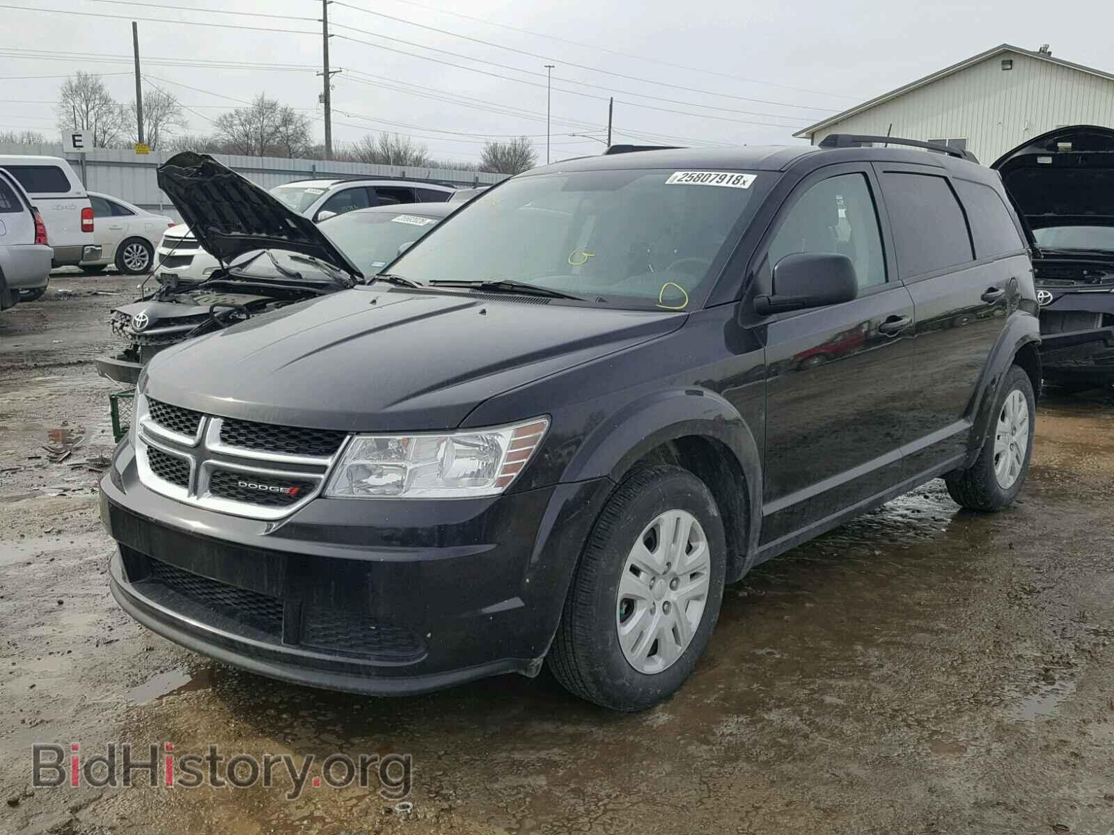 2017 DODGE JOURNEY - VIN: 3C4PDCAB6HT507388 - Фото 2