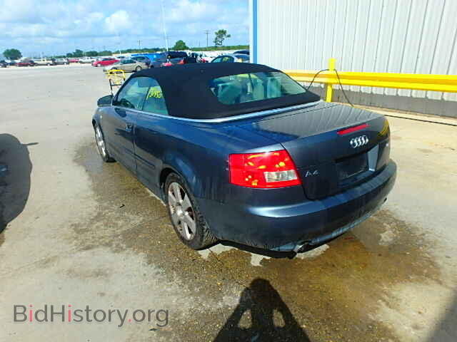 2006 AUDI A4 - VIN: WAUAC48H26K008317 - Фото 3