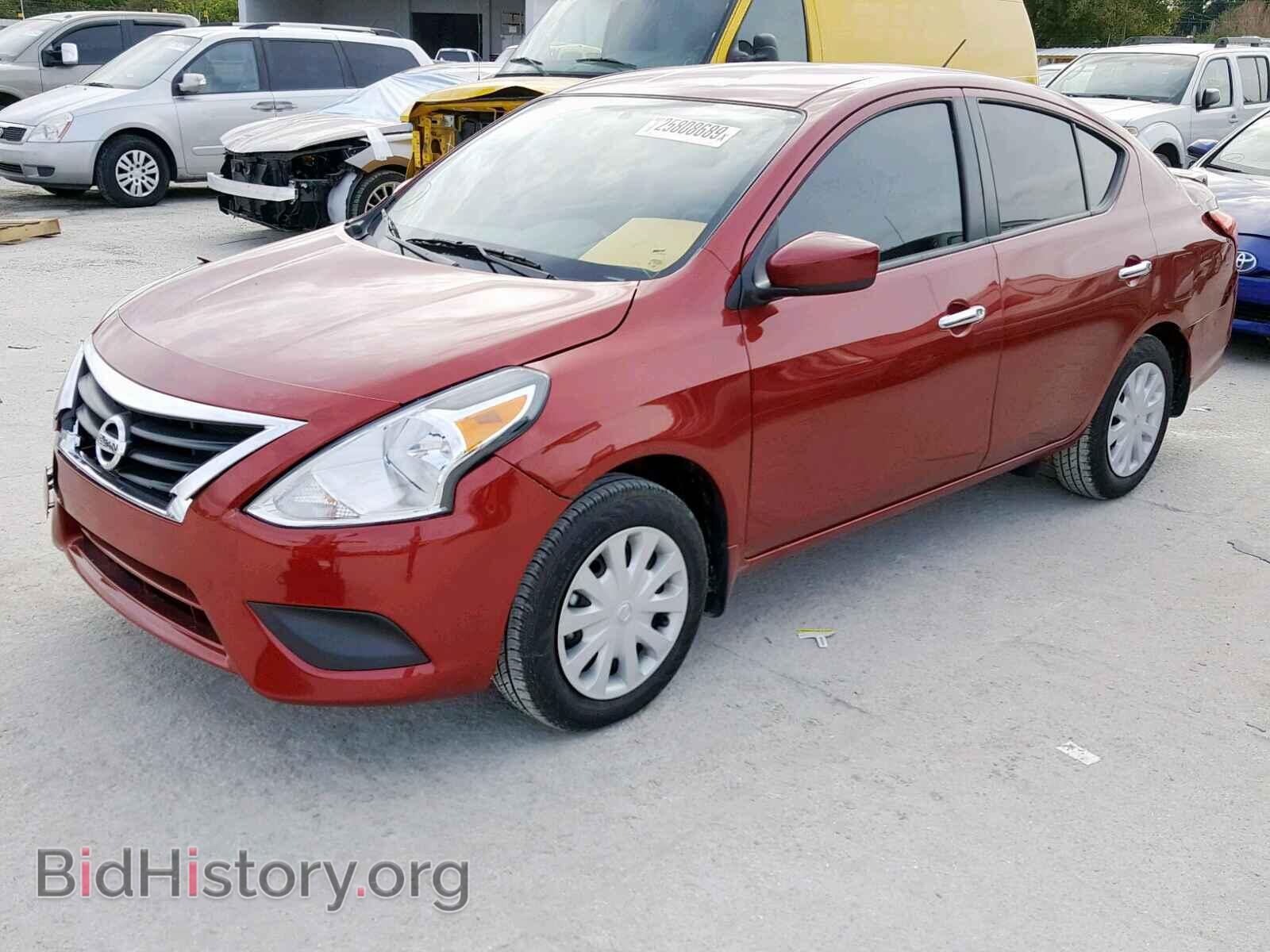 2019 NISSAN VERSA - VIN: 3N1CN7AP3KL807107 - Фото 2