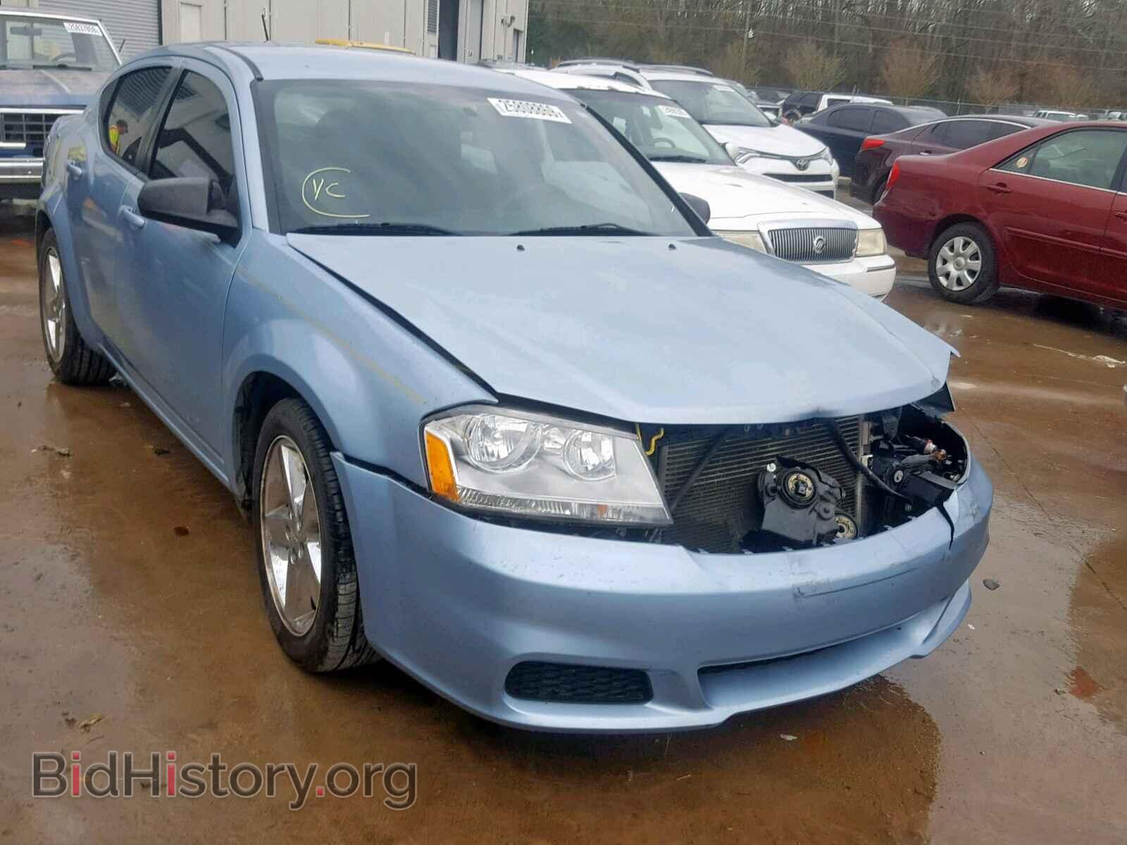 Photo 1C3CDZAB5DN667309 - DODGE AVENGER 2013