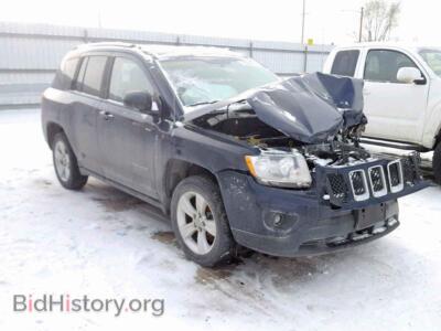 2012 Jeep COMPASS LA, синий — VIN 1C4NJDEB7CD575357, Copart