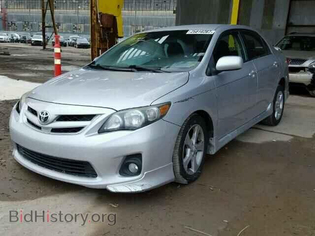 2011 TOYOTA COROLLA - VIN: 2T1BU4EE2BC584595 - Фото 2