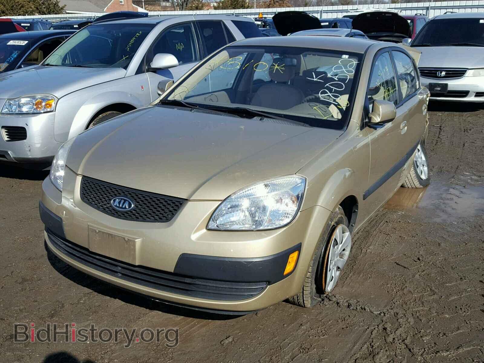 2009 KIA RIO BASE - VIN: KNADE223296477459 - Фото 2