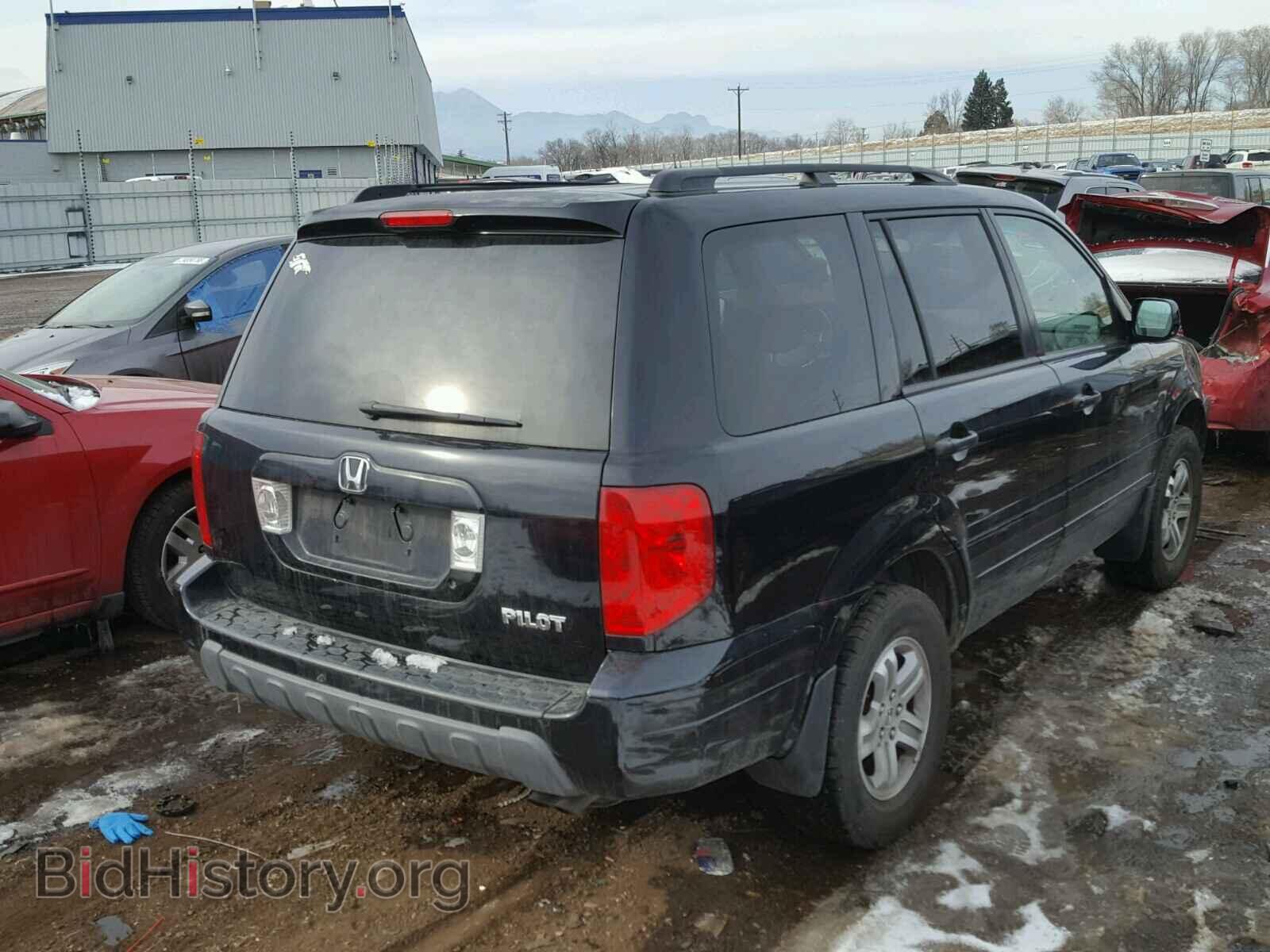 2005 HONDA PILOT - VIN: 2HKYF18515H560160 - Фото 4