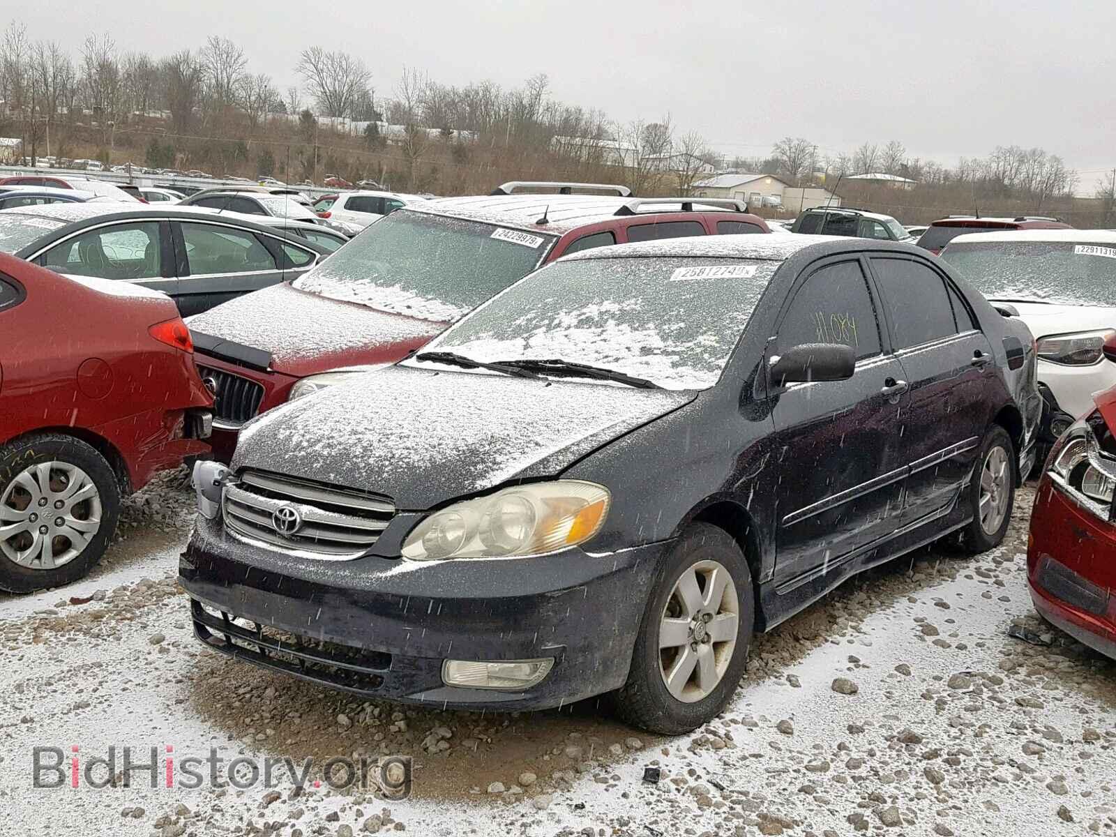 2003 TOYOTA COROLLA - VIN: 2T1BR32E73C097992 - Фото 2