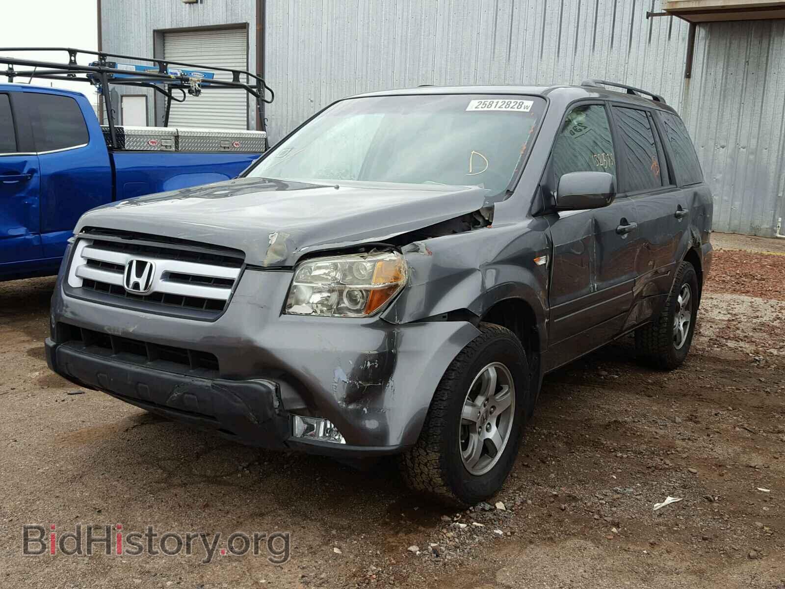 2007 HONDA PILOT - VIN: 5FNYF28527B021182 - Фото 2