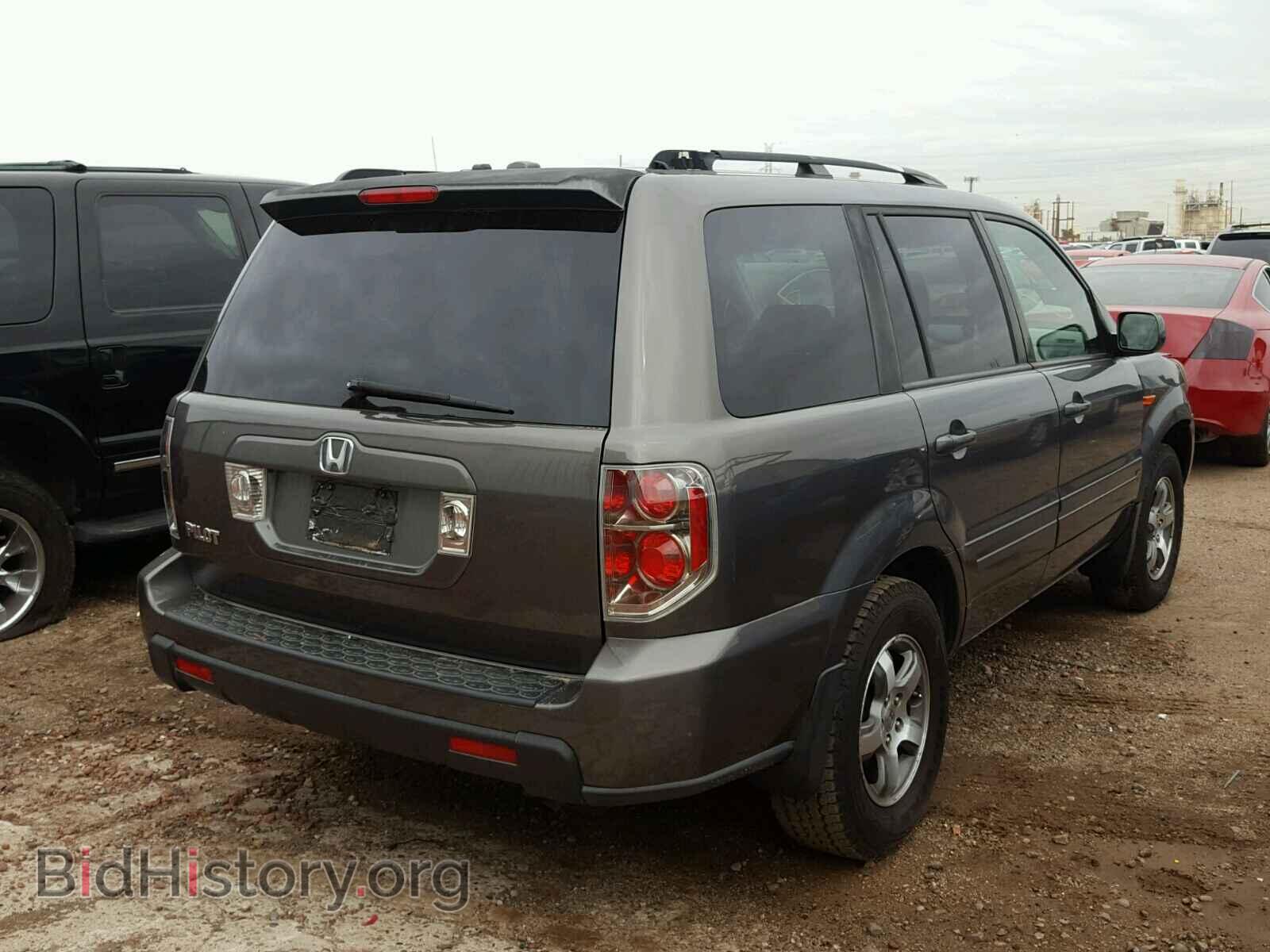 2007 HONDA PILOT - VIN: 5FNYF28527B021182 - Фото 4