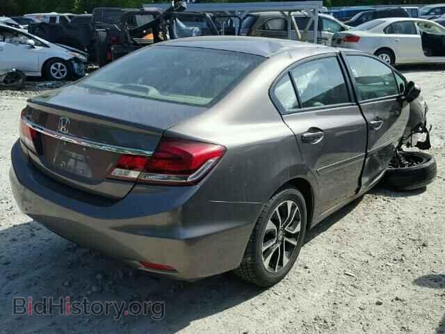 2014 HONDA CIVIC - VIN: 2HGFB2F83EH502048 - Фото 4