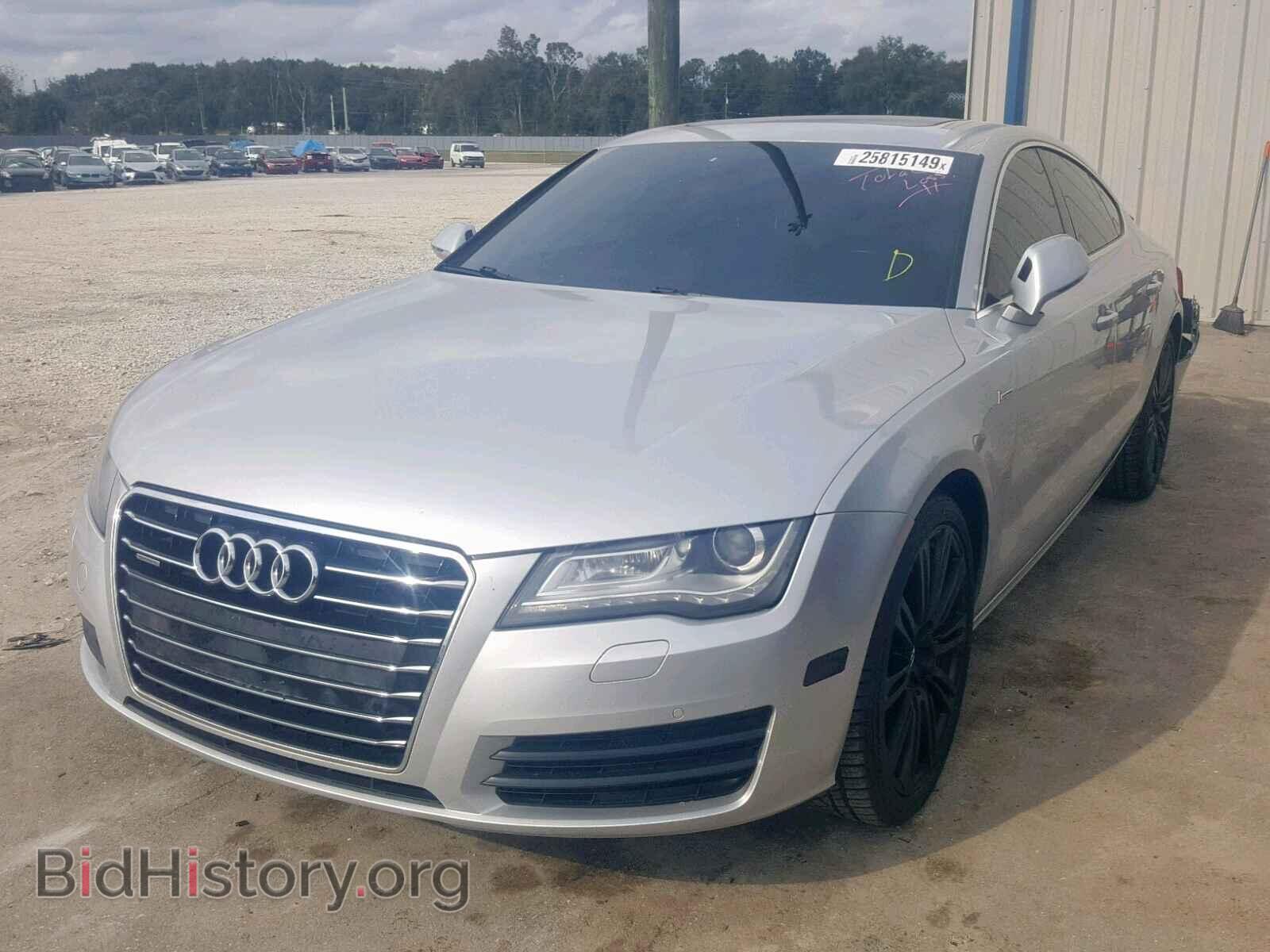 2012 AUDI A7 - VIN: WAUYGAFC9CN127856 - Фото 2
