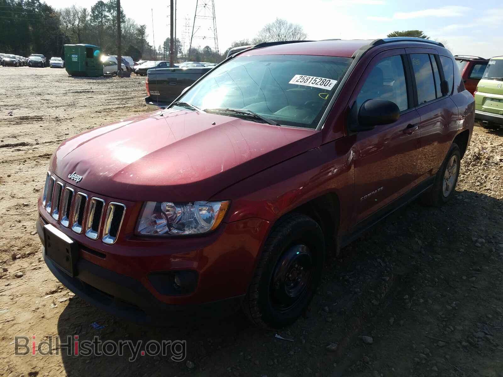 2013 JEEP COMPASS - VIN: 1C4NJCBA6DD141180 - Photo 2
