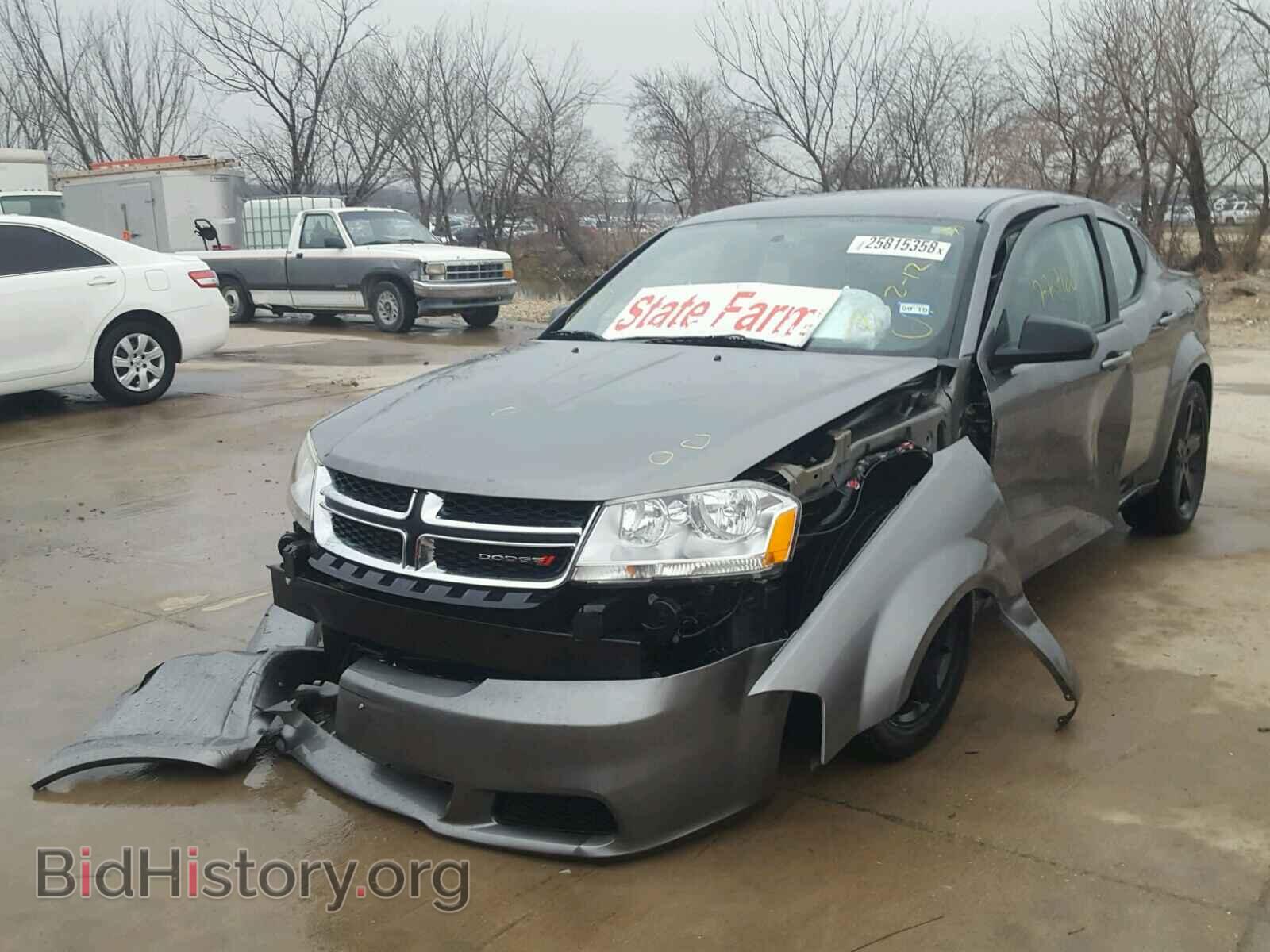 2013 DODGE AVENGER - VIN: 1C3CDZAB1DN536572 - Фото 2
