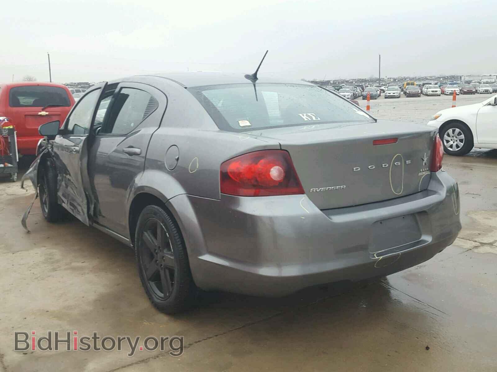 2013 DODGE AVENGER - VIN: 1C3CDZAB1DN536572 - Фото 3