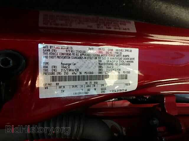 2013 FORD FOCUS - VIN: 1FADP3F23DL149066 - Photo 10