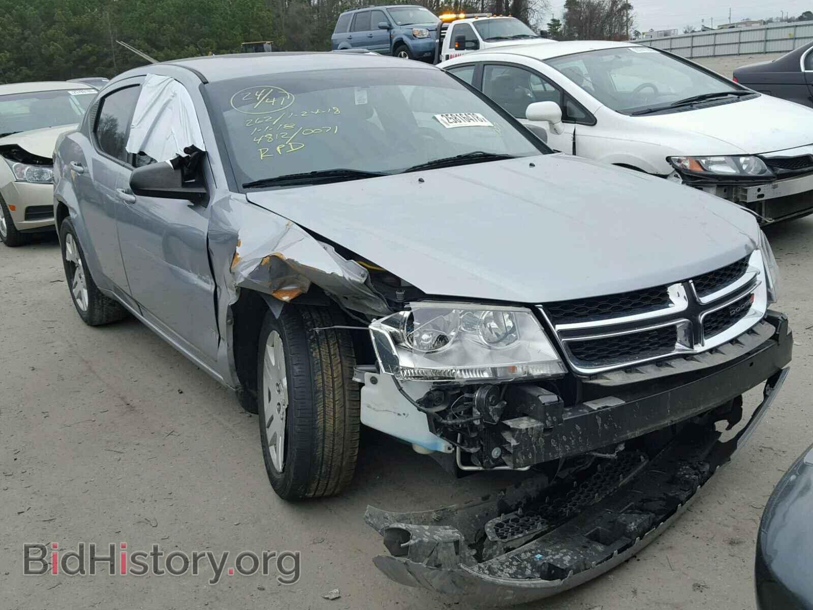 Фотография 1C3CDZAG3DN750071 - DODGE AVENGER 2013