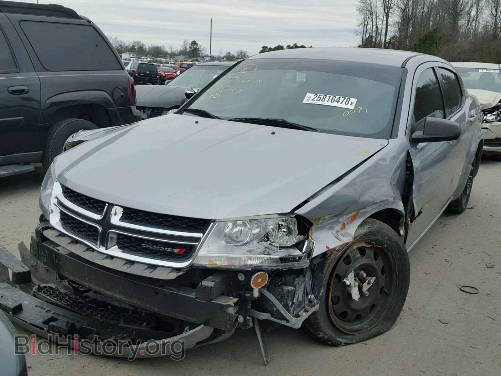 2013 DODGE AVENGER - VIN: 1C3CDZAG3DN750071 - Фото 2