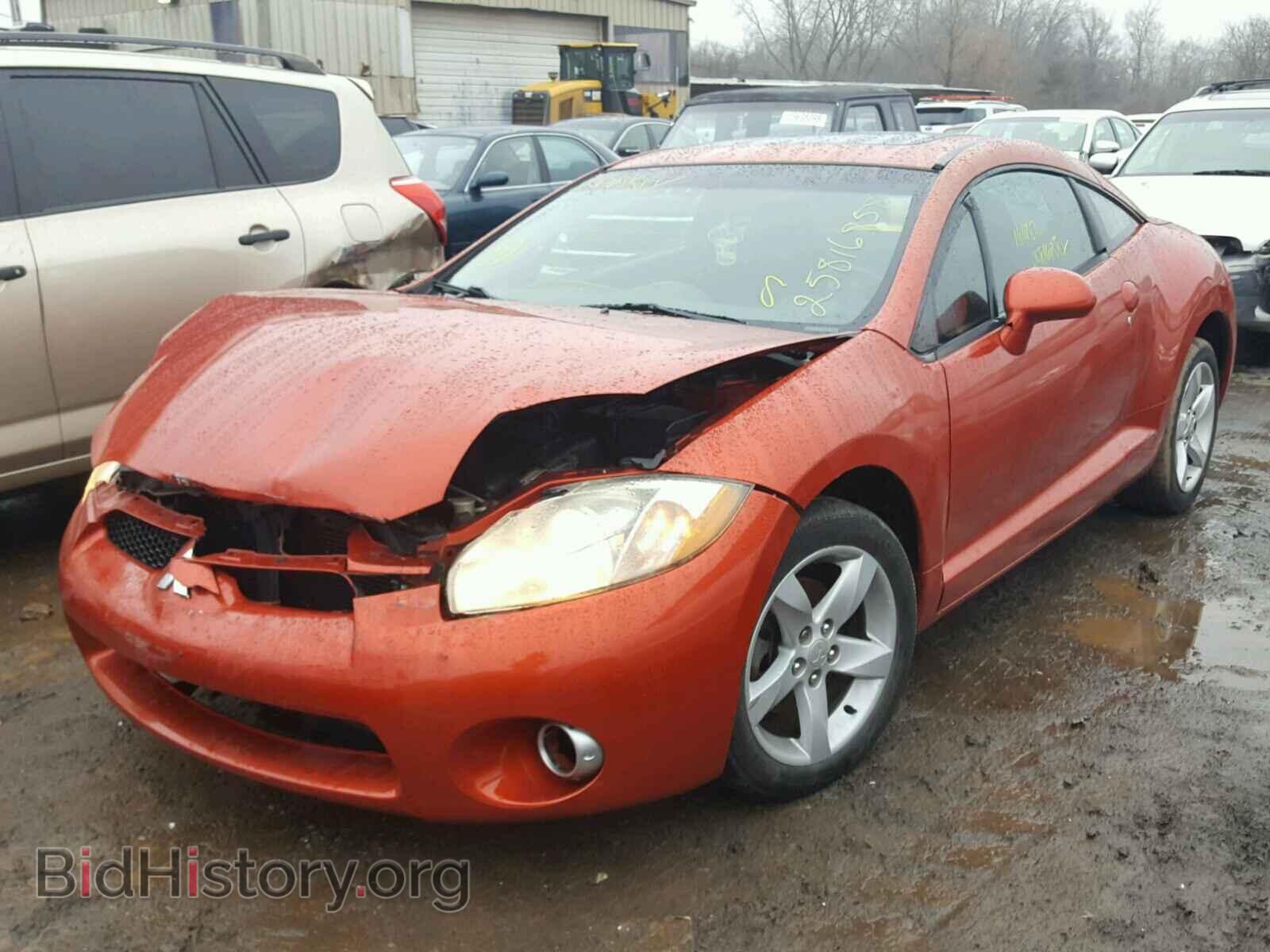 2006 MITSUBISHI ECLIPSE - VIN: 4A3AK24F96E024010 - Фото 2