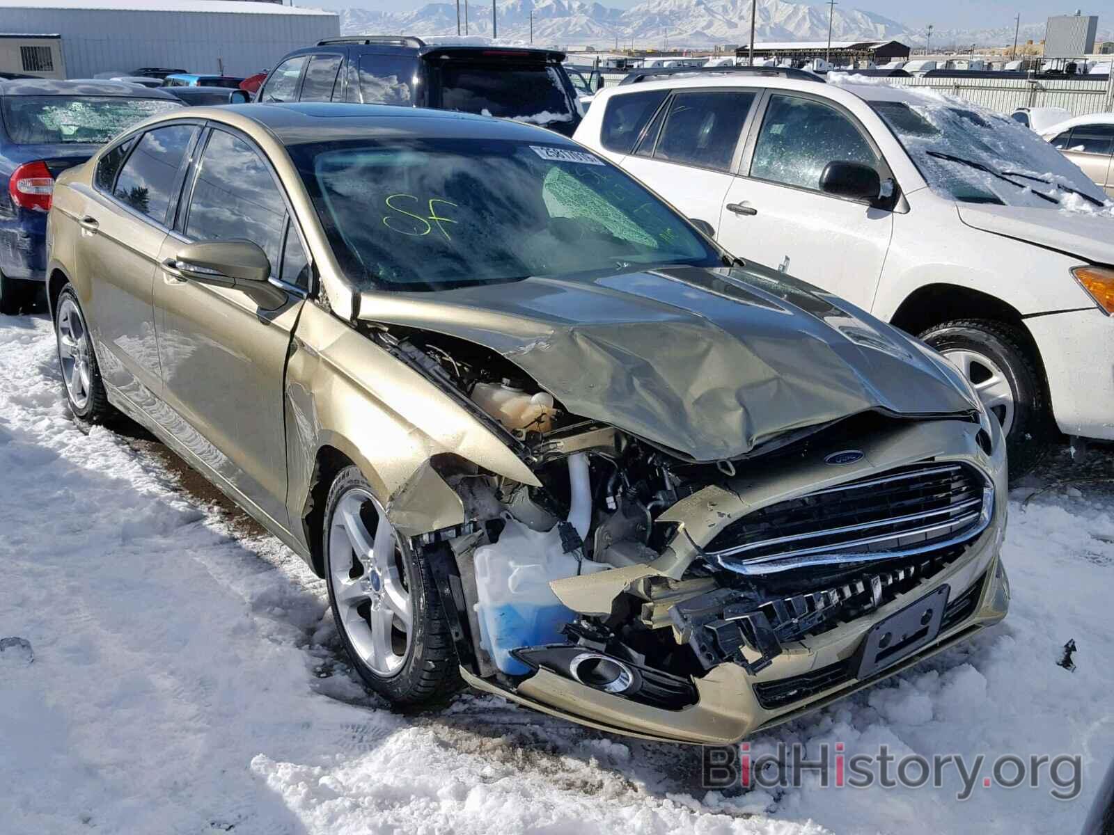 Photo 3FA6P0H92DR148610 - FORD FUSION SE 2013