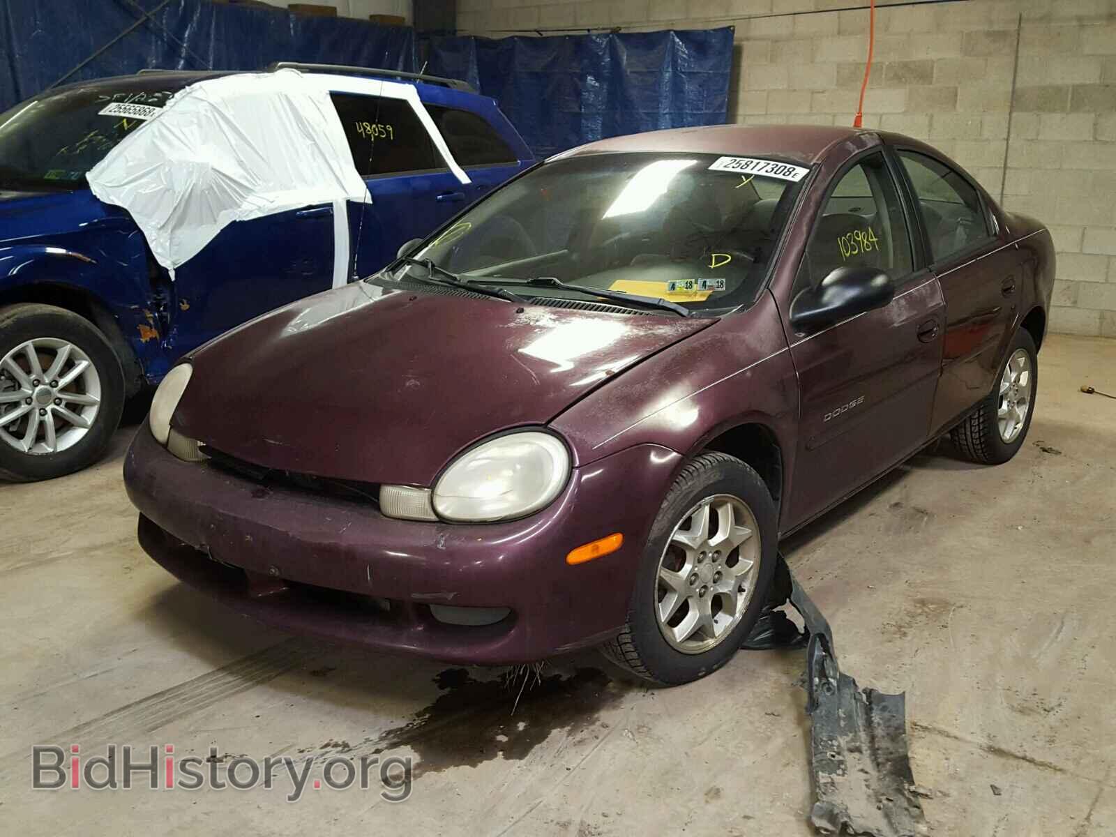 2000 DODGE NEON - VIN: 1B3ES46C0YD804586 - Фото 2