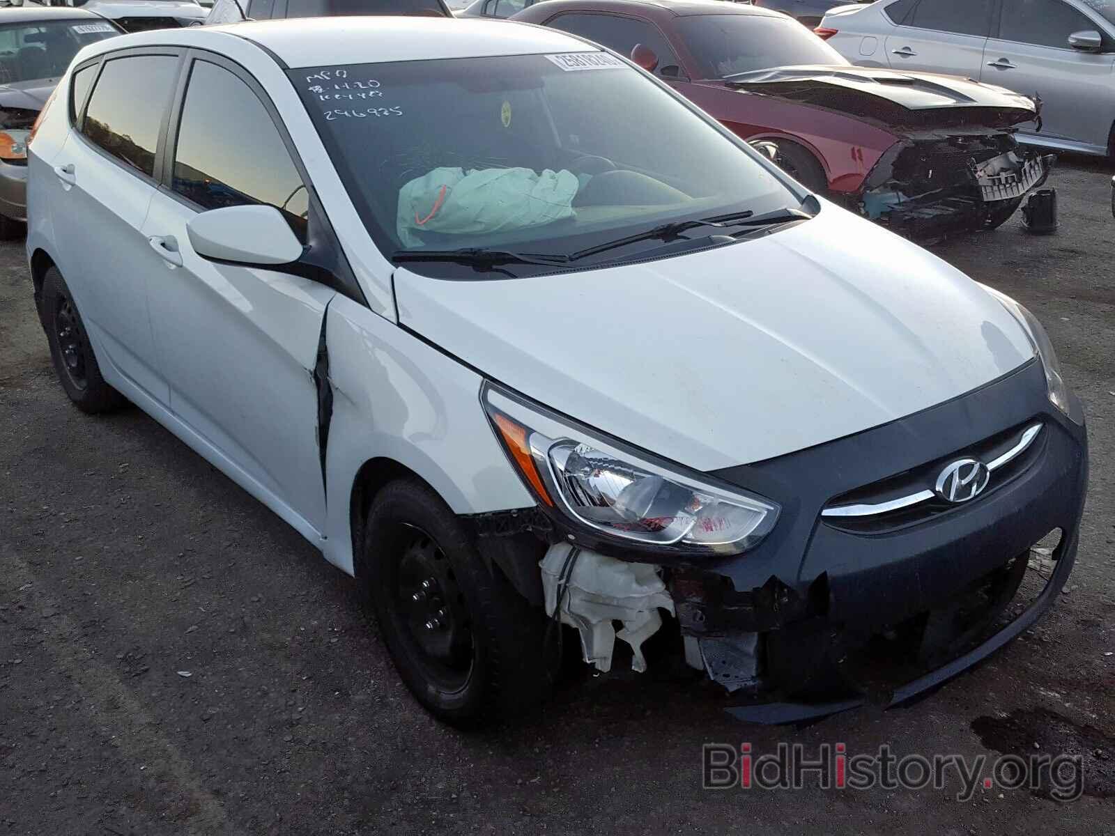 Photo KMHCT5AE9FU216812 - HYUNDAI ACCENT 2015