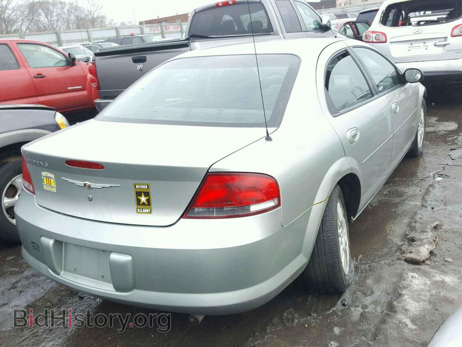 2005 CHRYSLER SEBRING - VIN: 1C3EL46X75N678378 - Фото 4