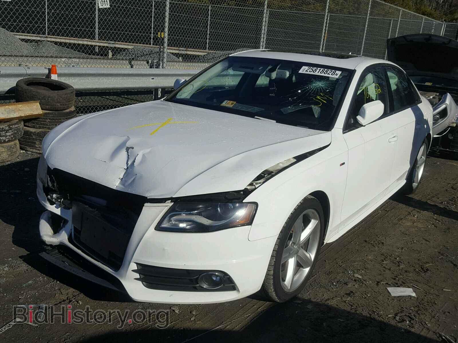 2012 AUDI A4 - VIN: WAUFFAFLXCN017764 - Photo 2