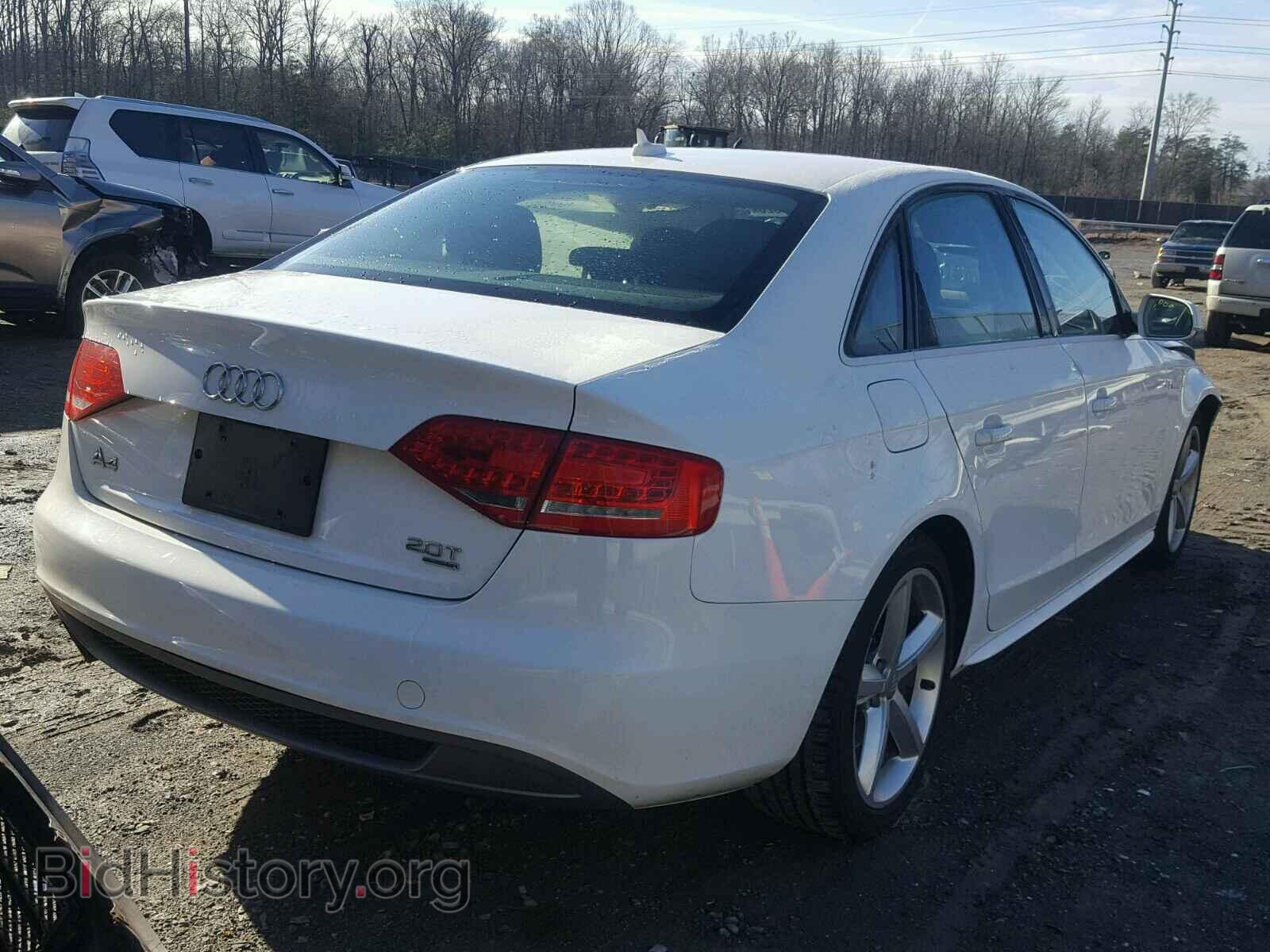 2012 AUDI A4 - VIN: WAUFFAFLXCN017764 - Photo 4