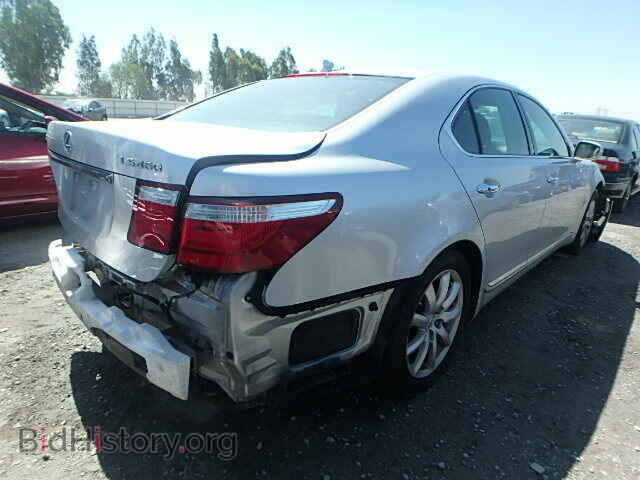 2007 LEXUS LS460 - VIN: JTHBL46F675015438 - Фото 4