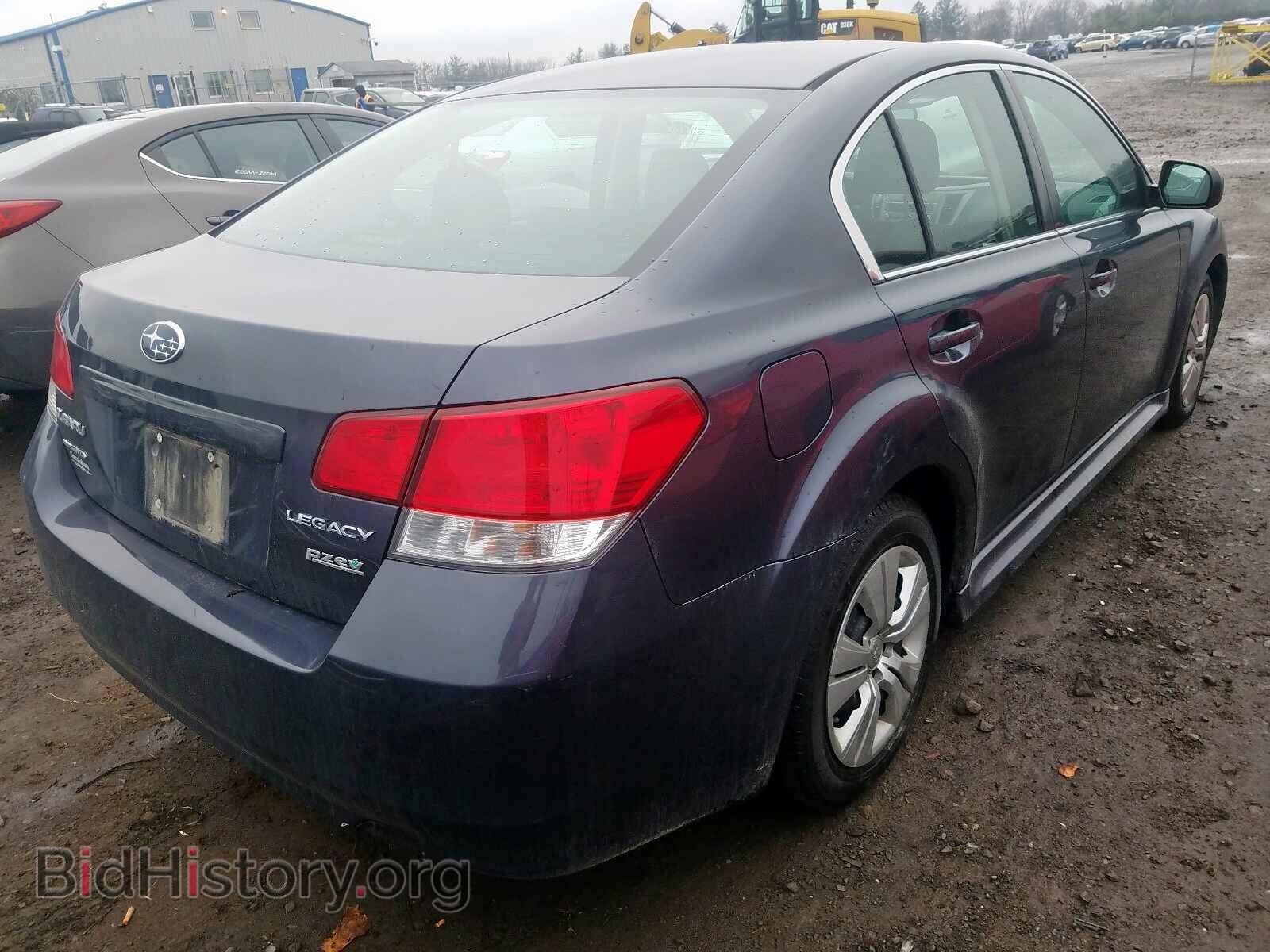 2011 SUBARU LEGACY - VIN: 4S3BMBA65B3211076 - Фото 4