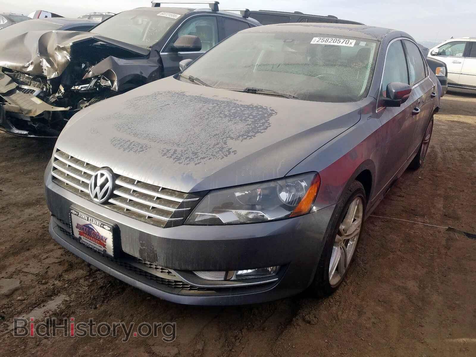 2014 VOLKSWAGEN PASSAT - VIN: 1VWCN7A34EC086898 - Фото 2
