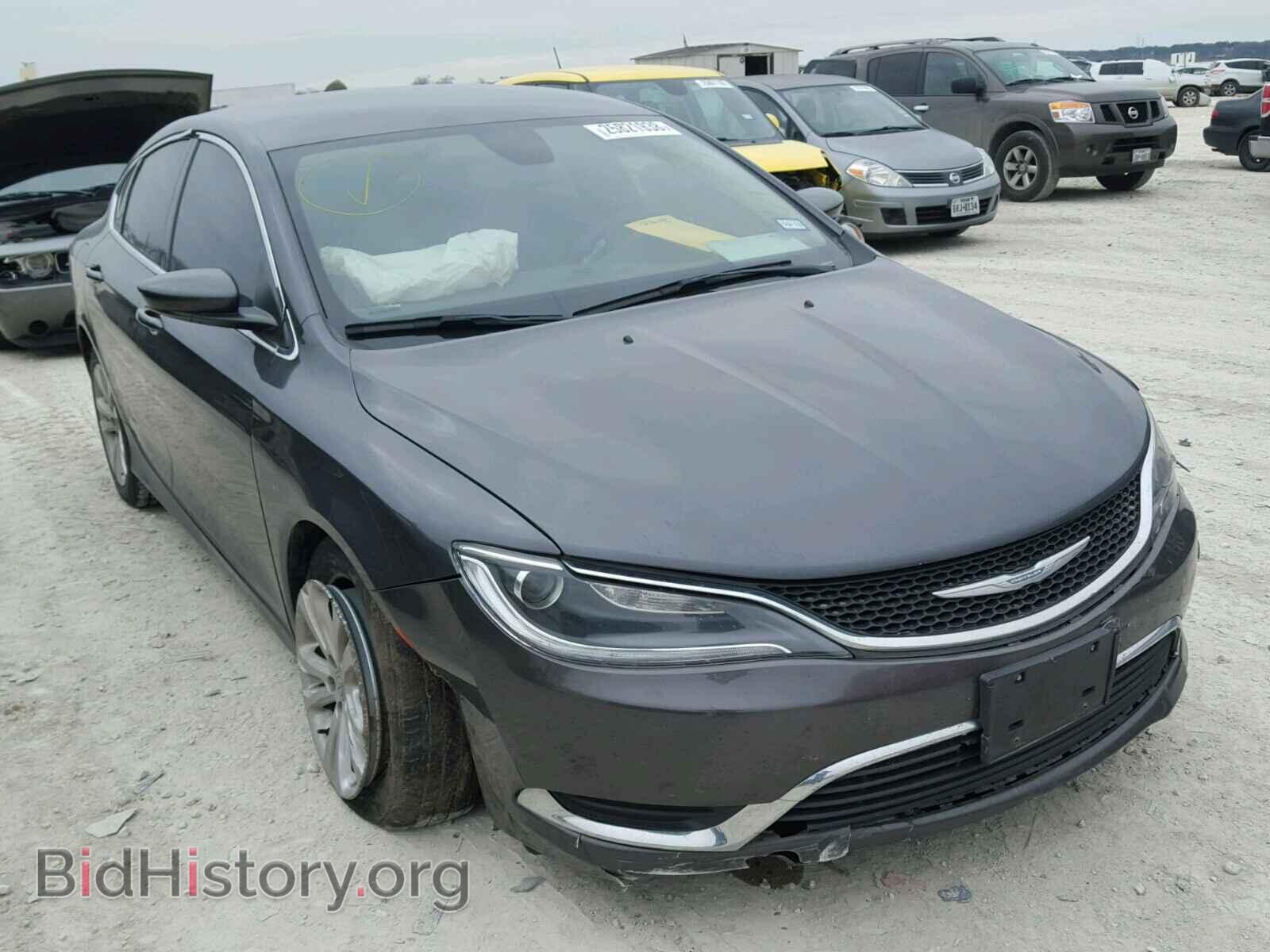Фотография 1C3CCCAG4GN101349 - CHRYSLER 200 2016