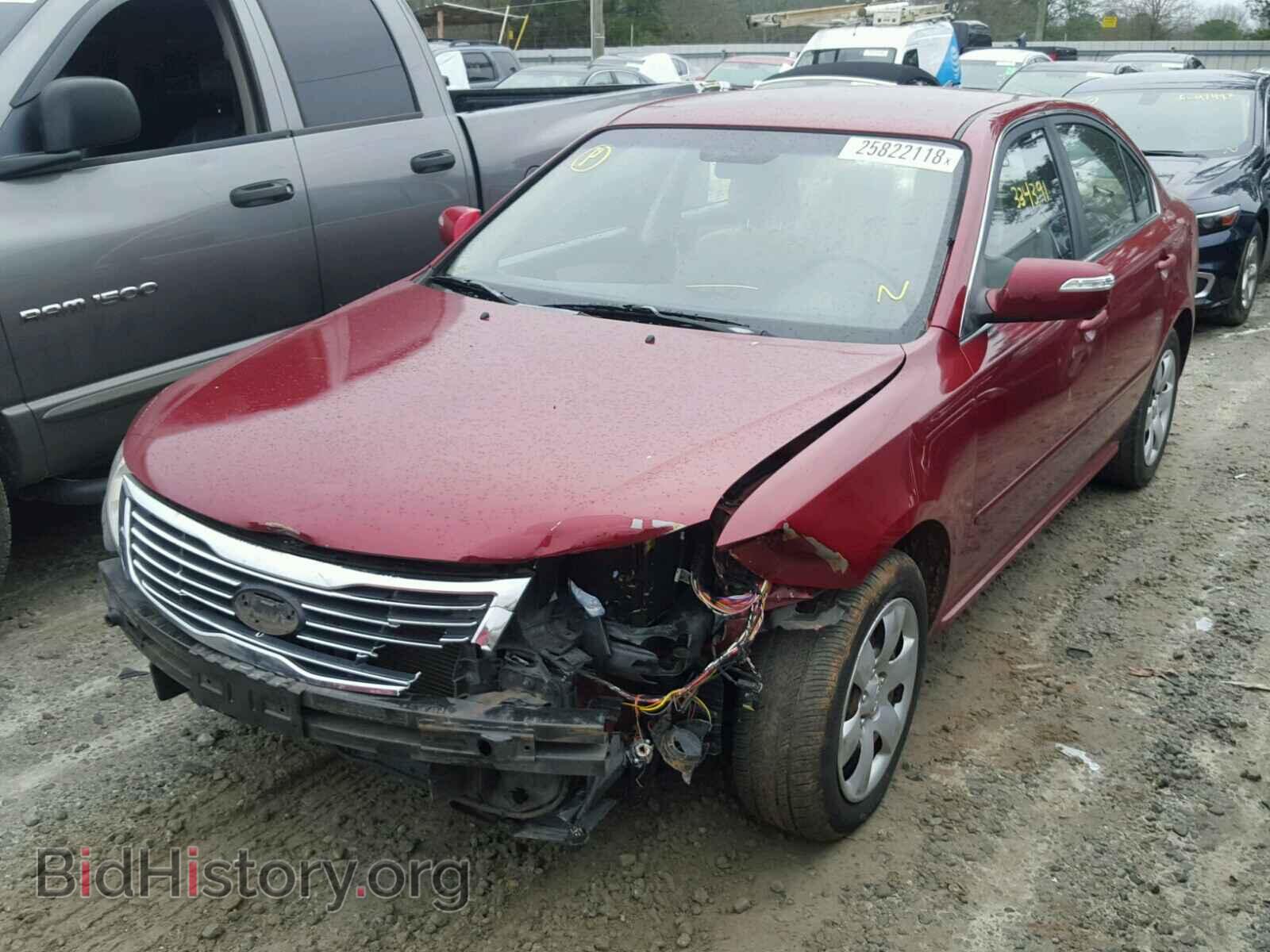 2009 KIA OPTIMA - VIN: KNAGE228695354651 - Фото 2