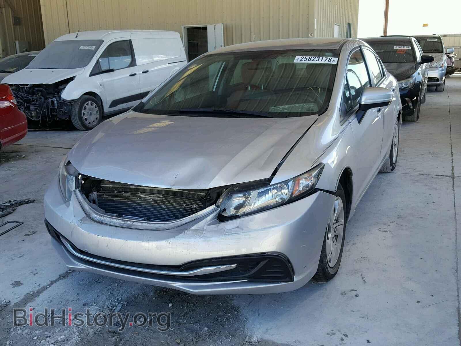 2014 HONDA CIVIC - VIN: 19XFB2F56EE005740 - Фото 2