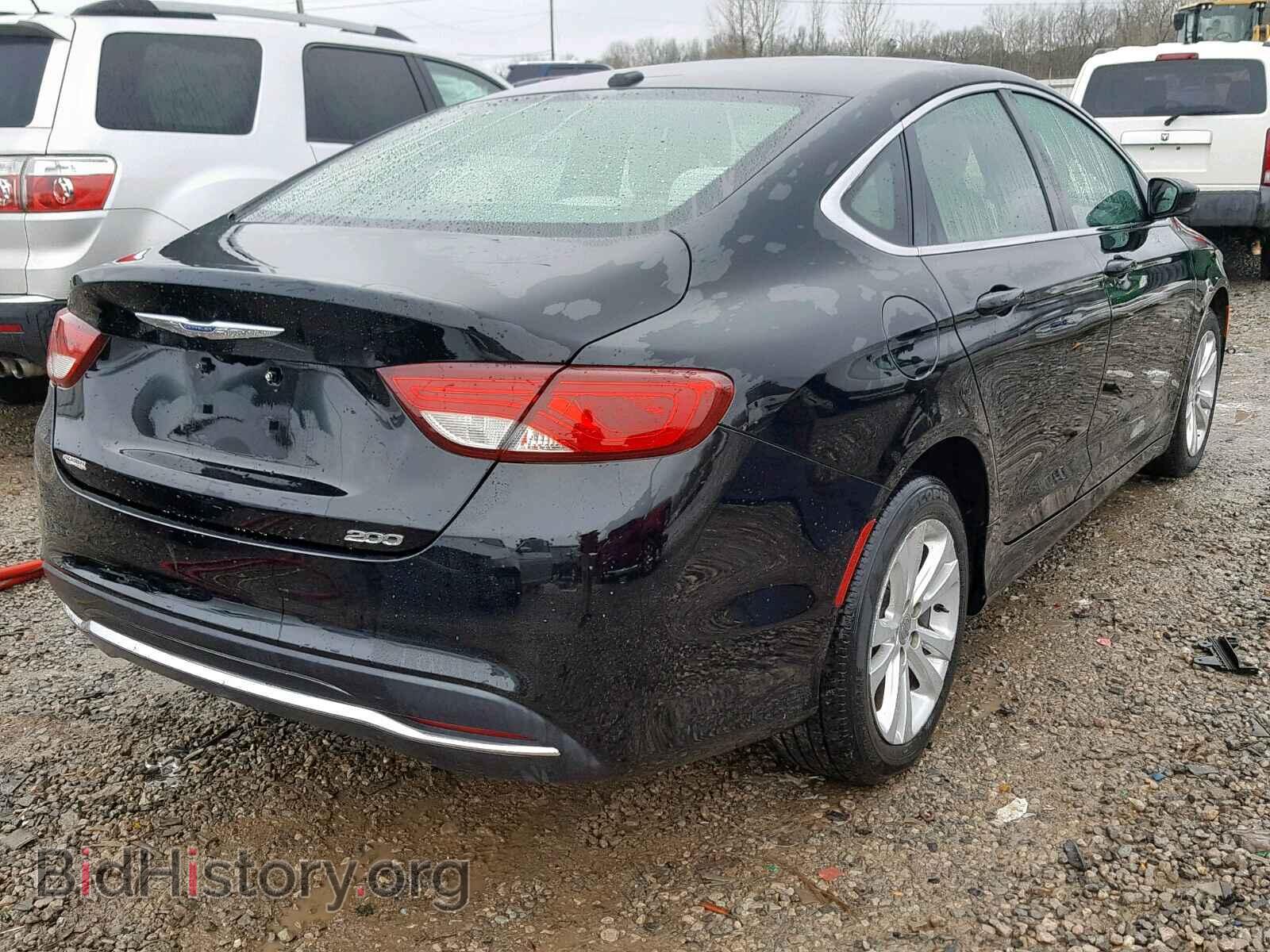 2015 CHRYSLER 200 - VIN: 1C3CCCAB9FN599468 - Фото 4