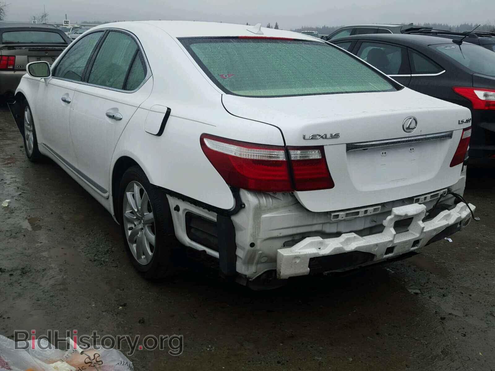 2007 LEXUS LS460 - VIN: JTHBL46F875050451 - Фото 3