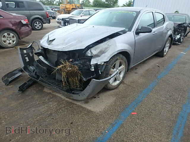 2013 DODGE AVENGER - VIN: 1C3CDZAB8DN517291 - Фото 2